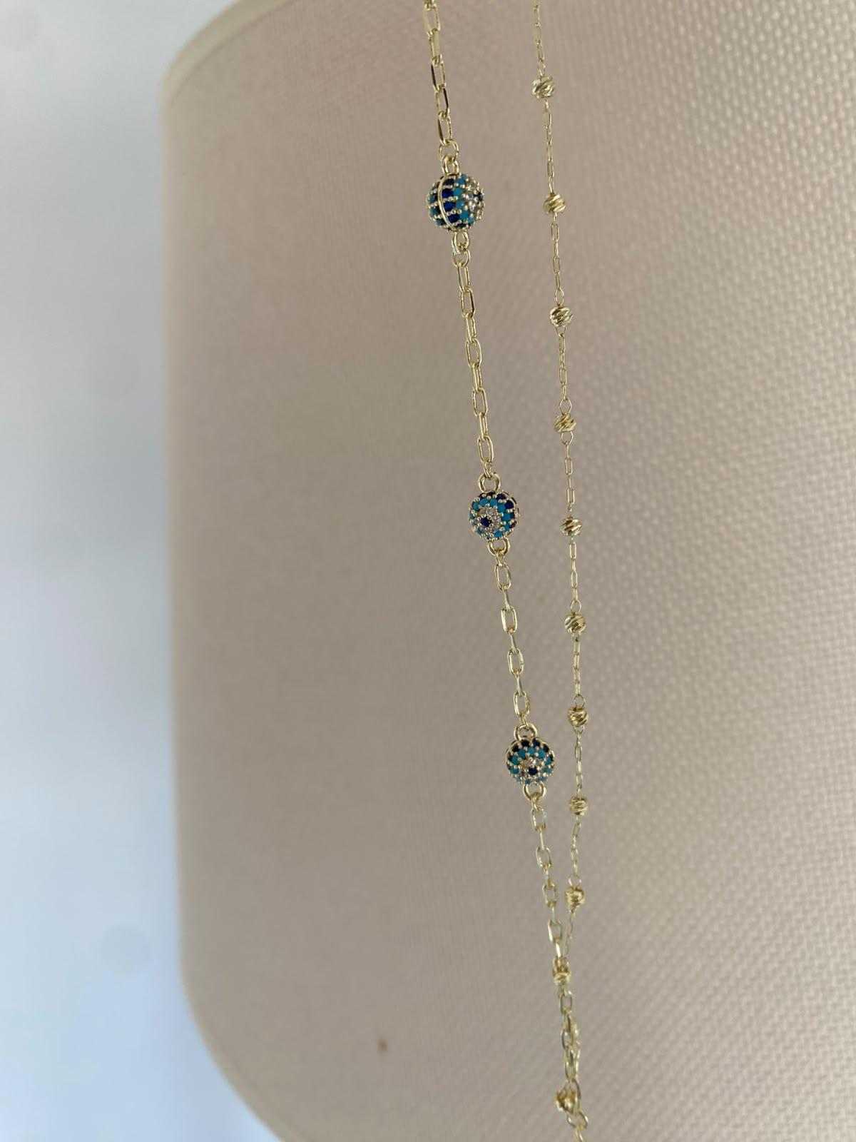 Evil & dorica ikili birleşik bileklik