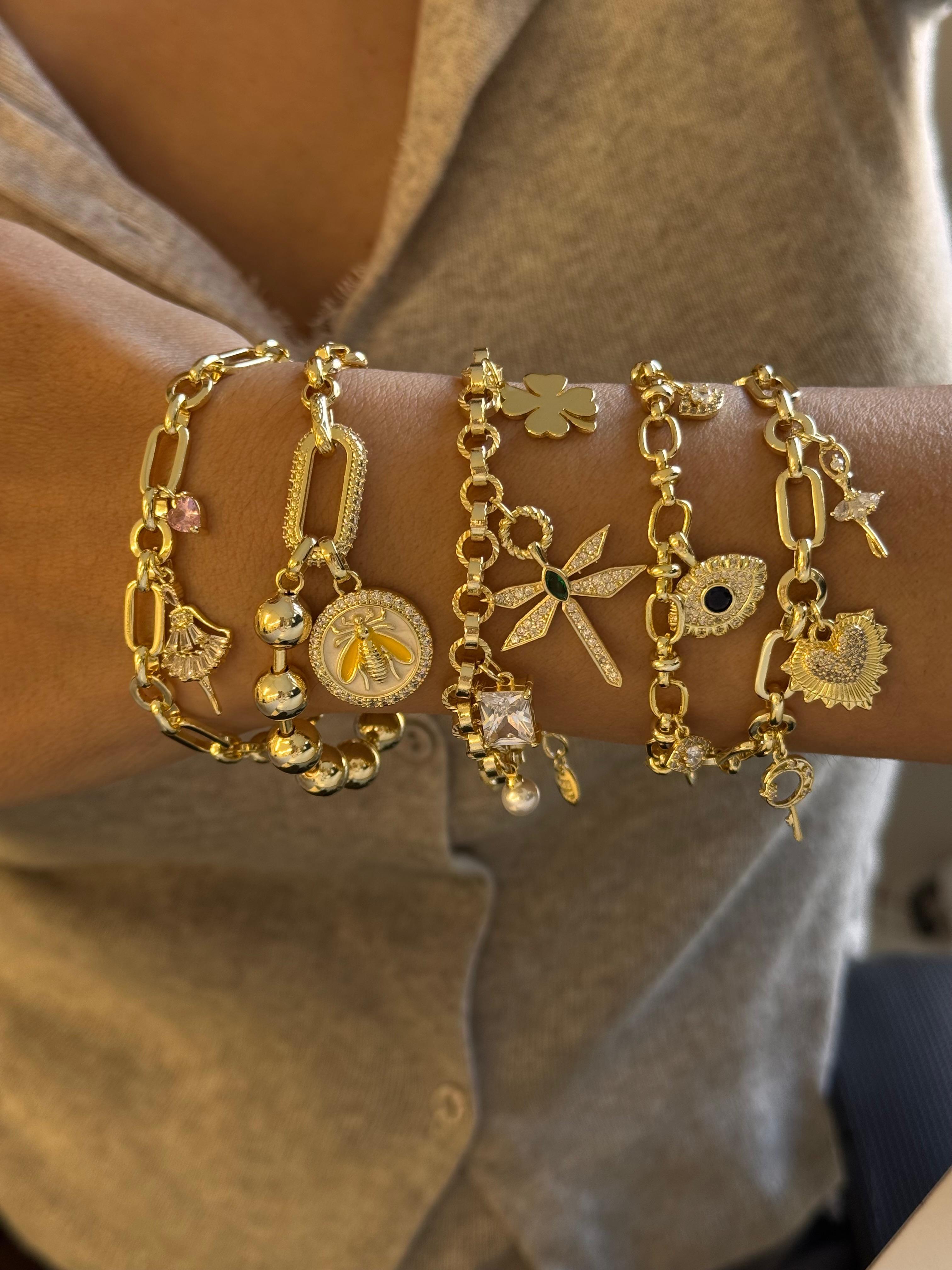 Charm symbol bileklikler