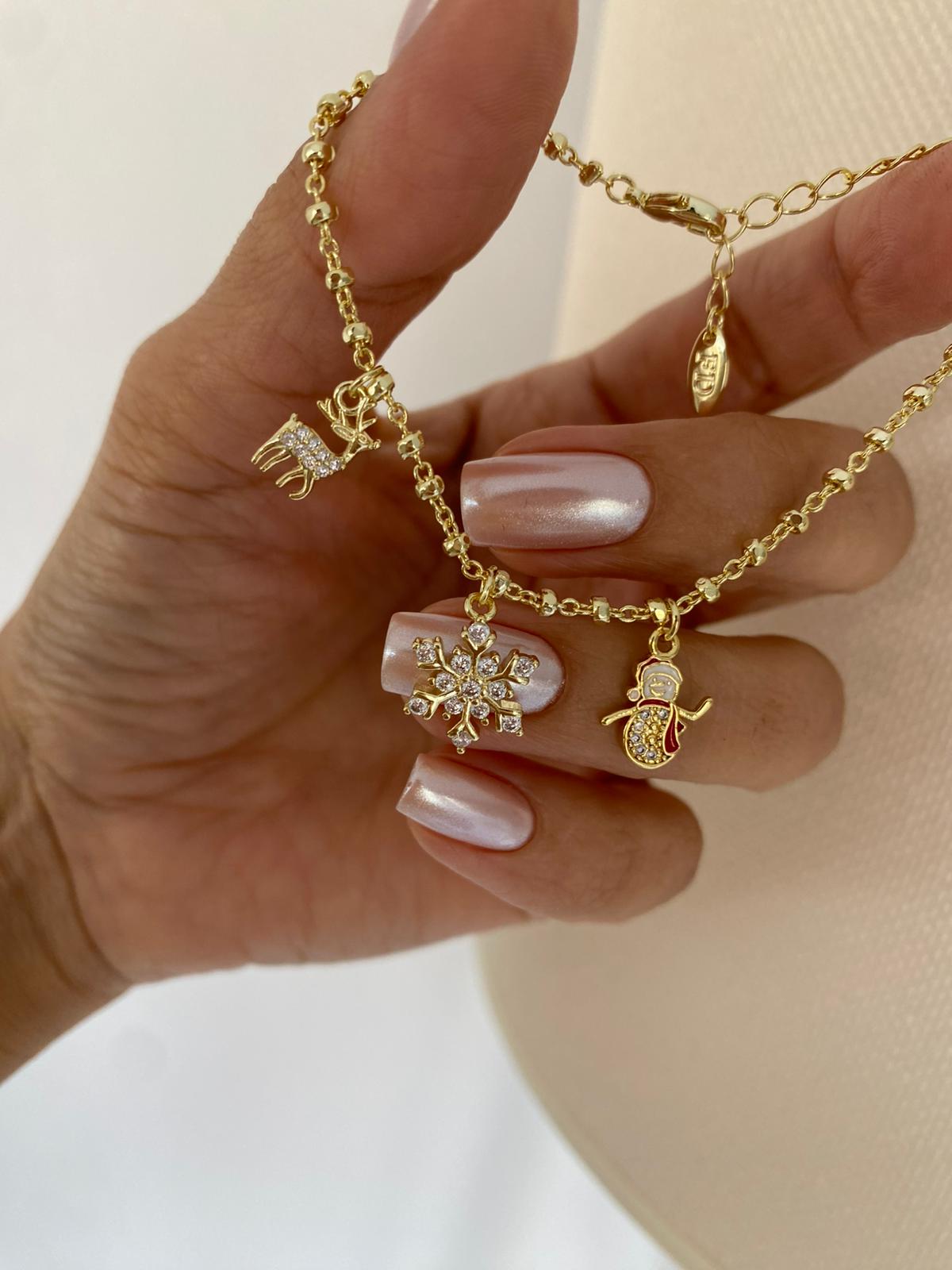 snowy charm bileklik