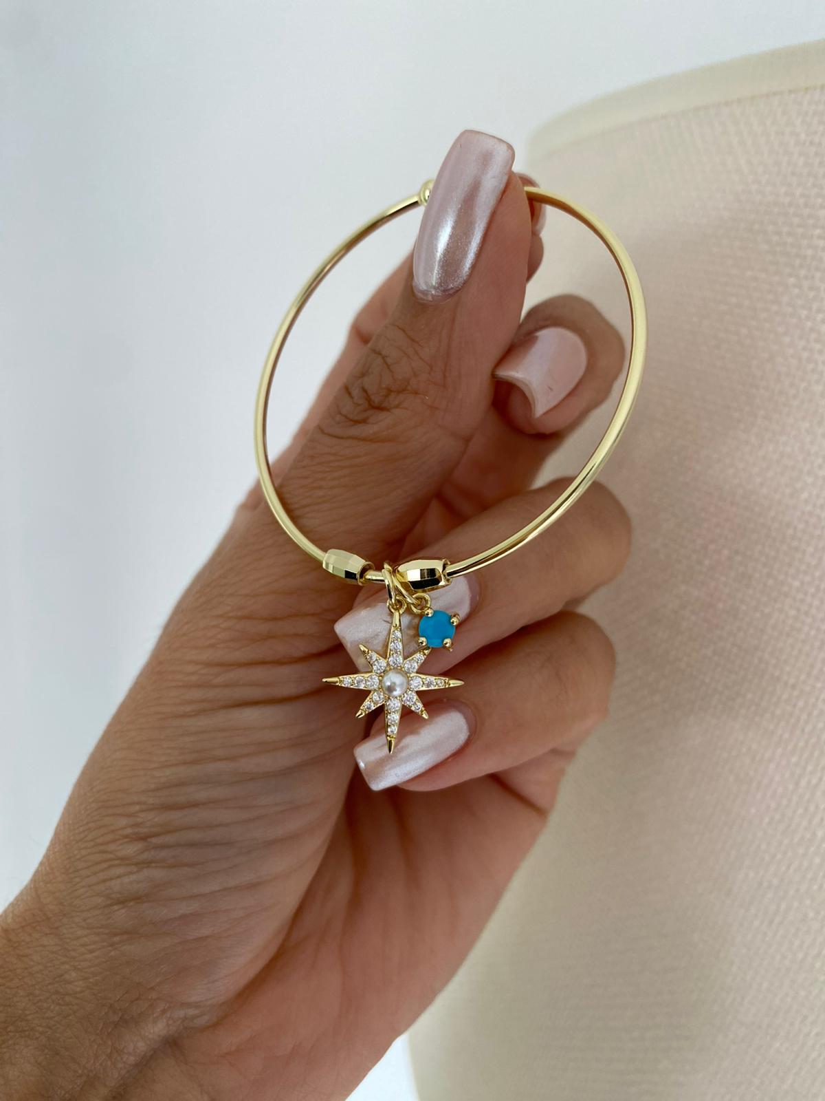 Poles blue ince kelepçe