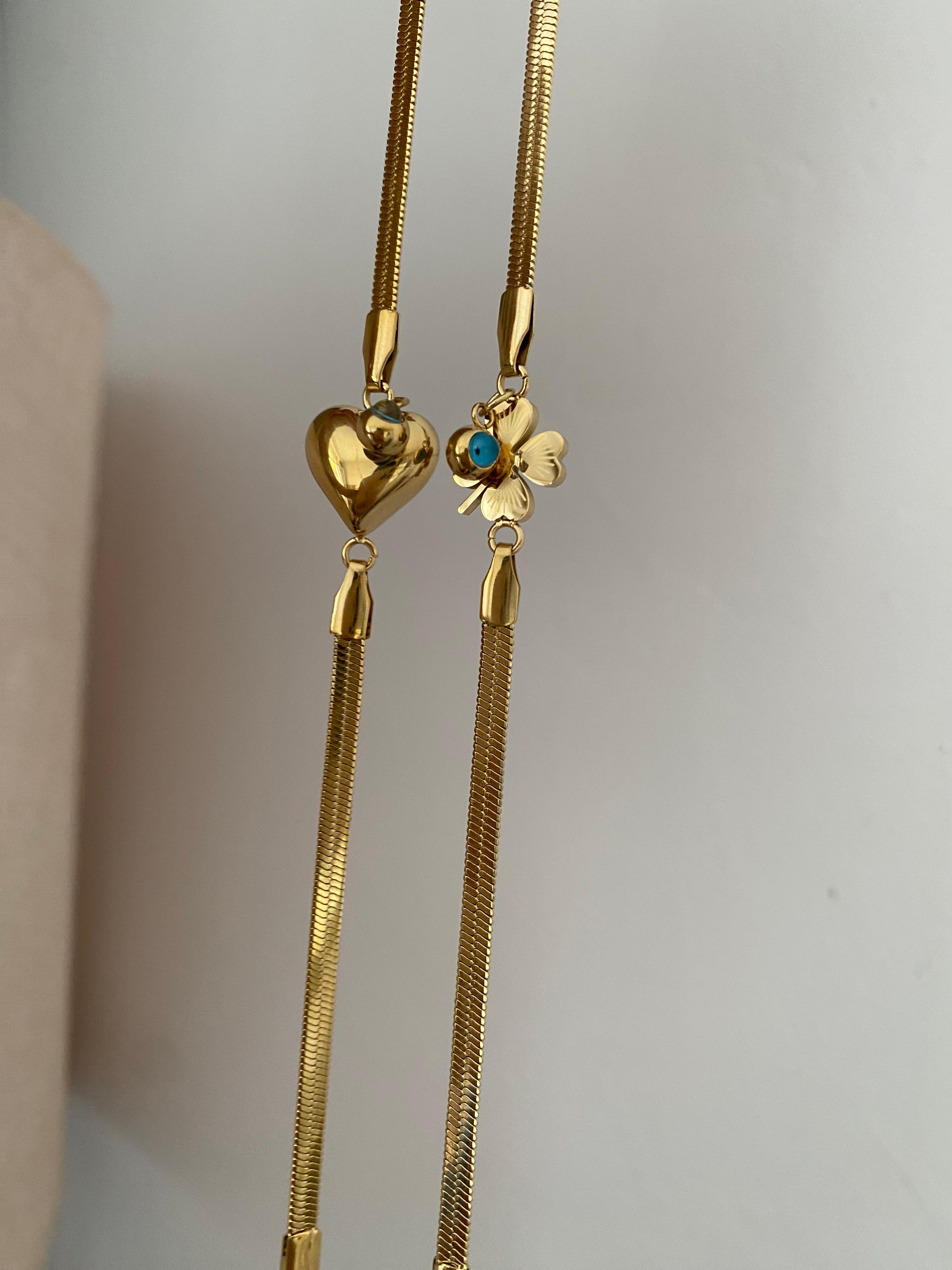 Clover Heart Bileklikler