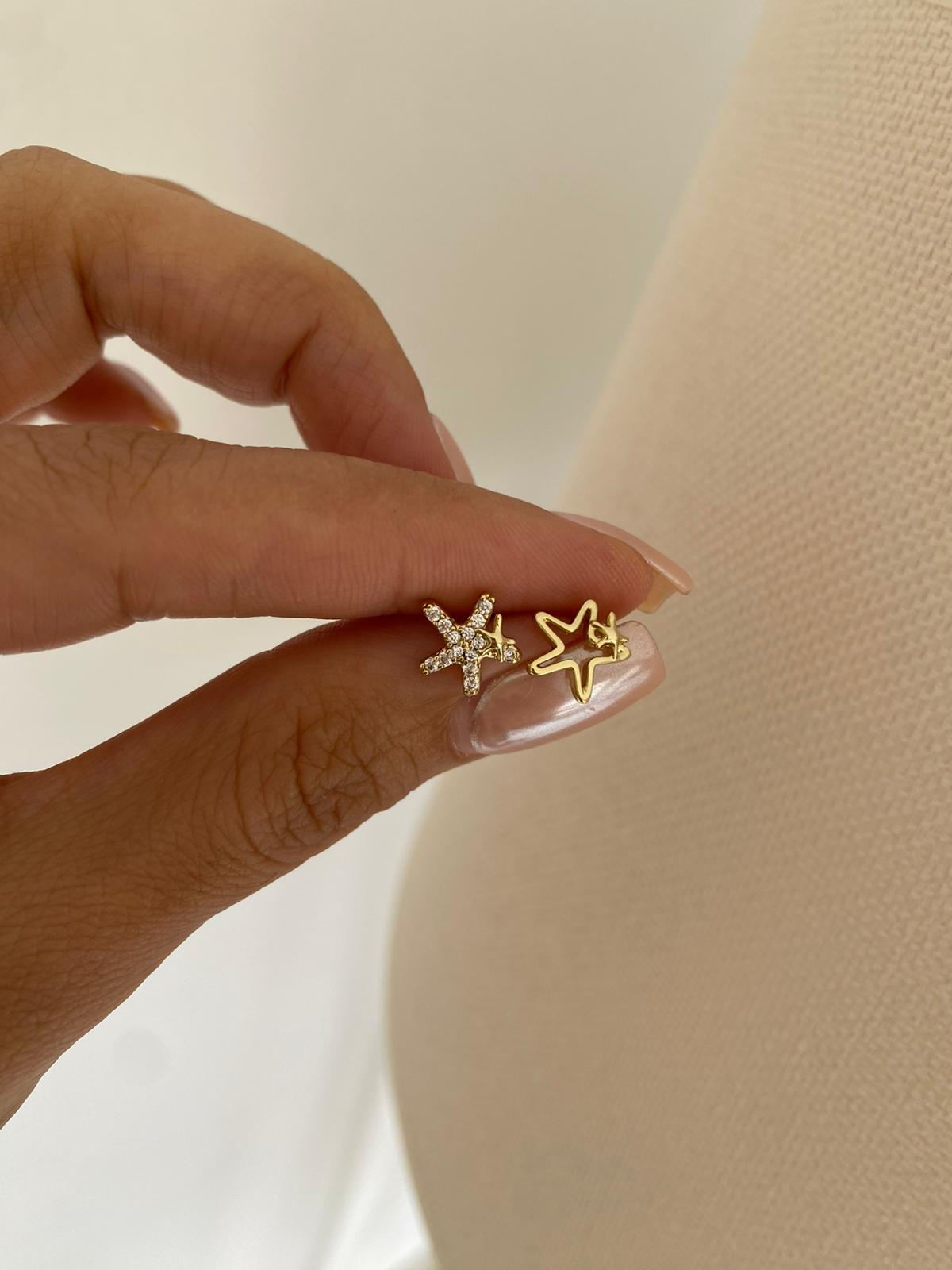 Starfish küpe