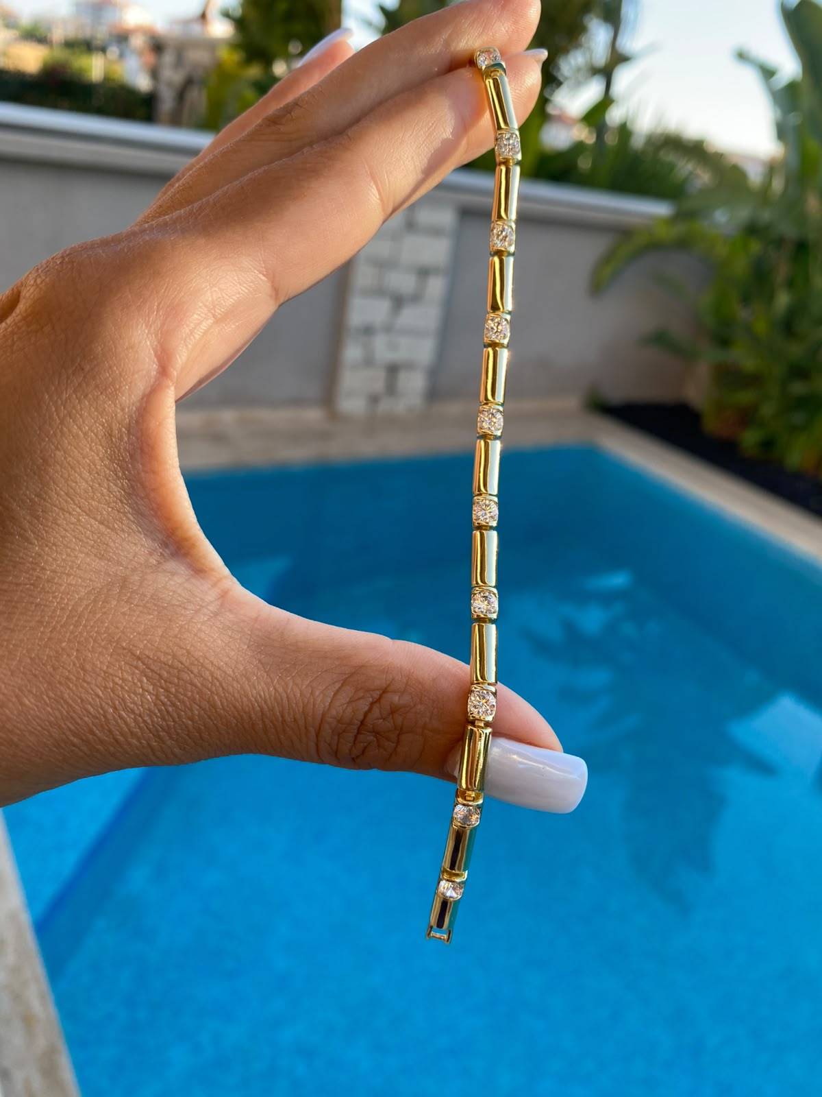 Stone stick bileklik