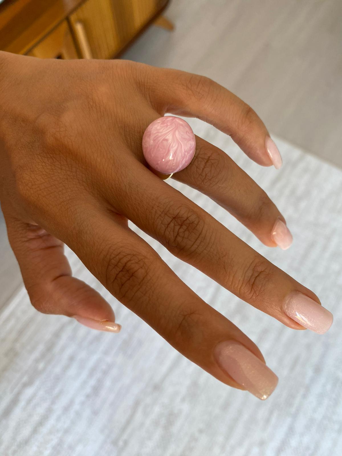 Pinky ball yüzük