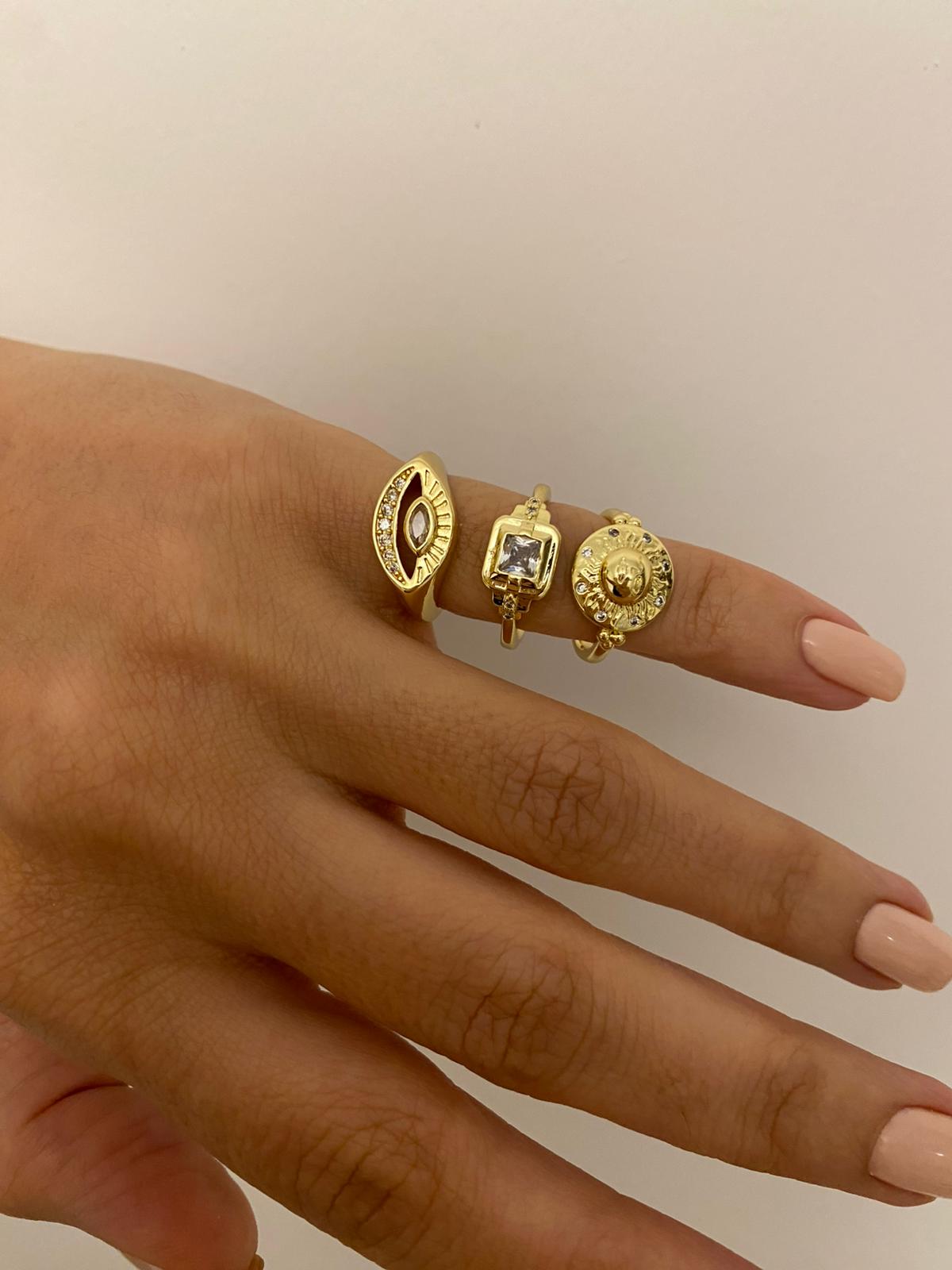 laira serçe parmak yüzükler