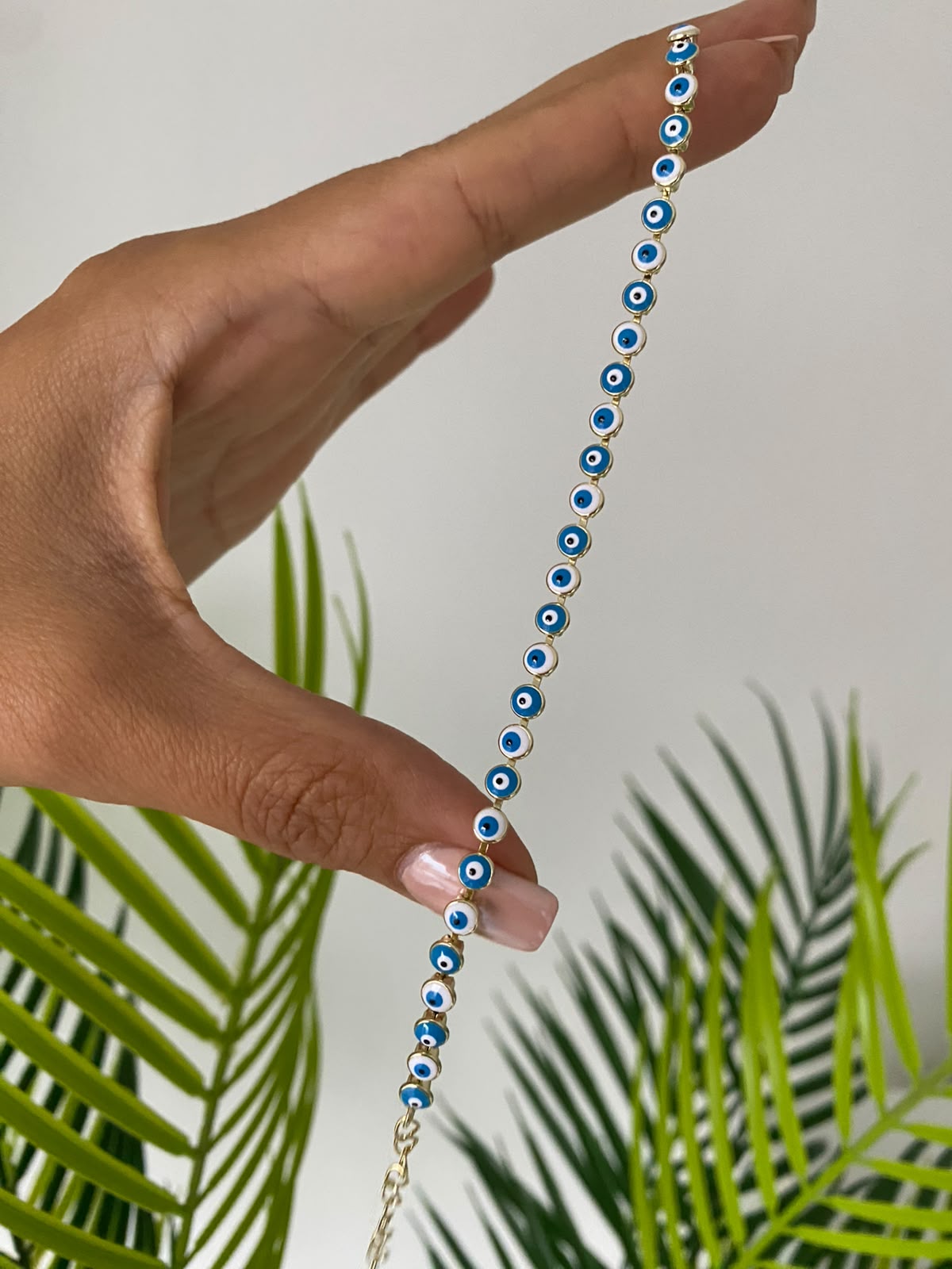 Blue mineli bileklik