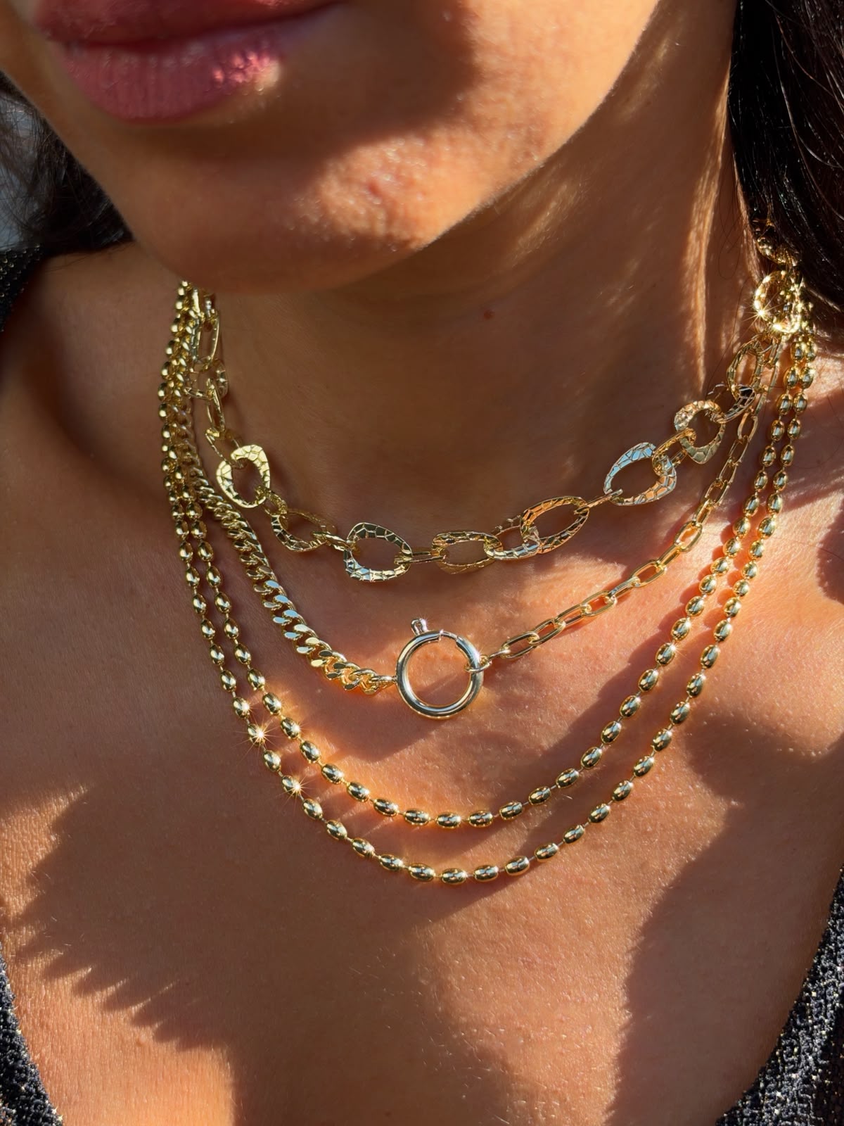 Circle & Chain Kolyeler