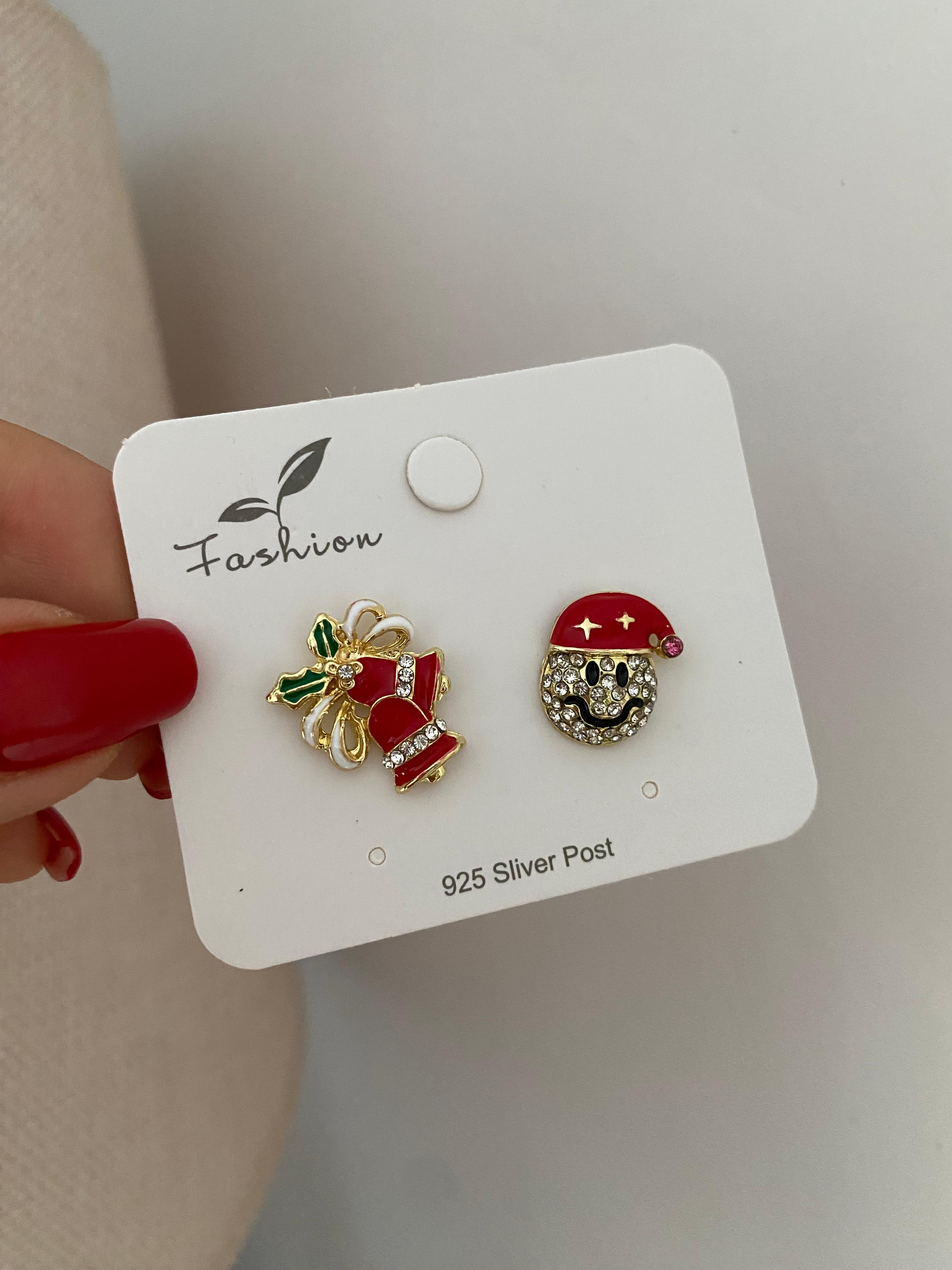 Bell Christmass Küpe