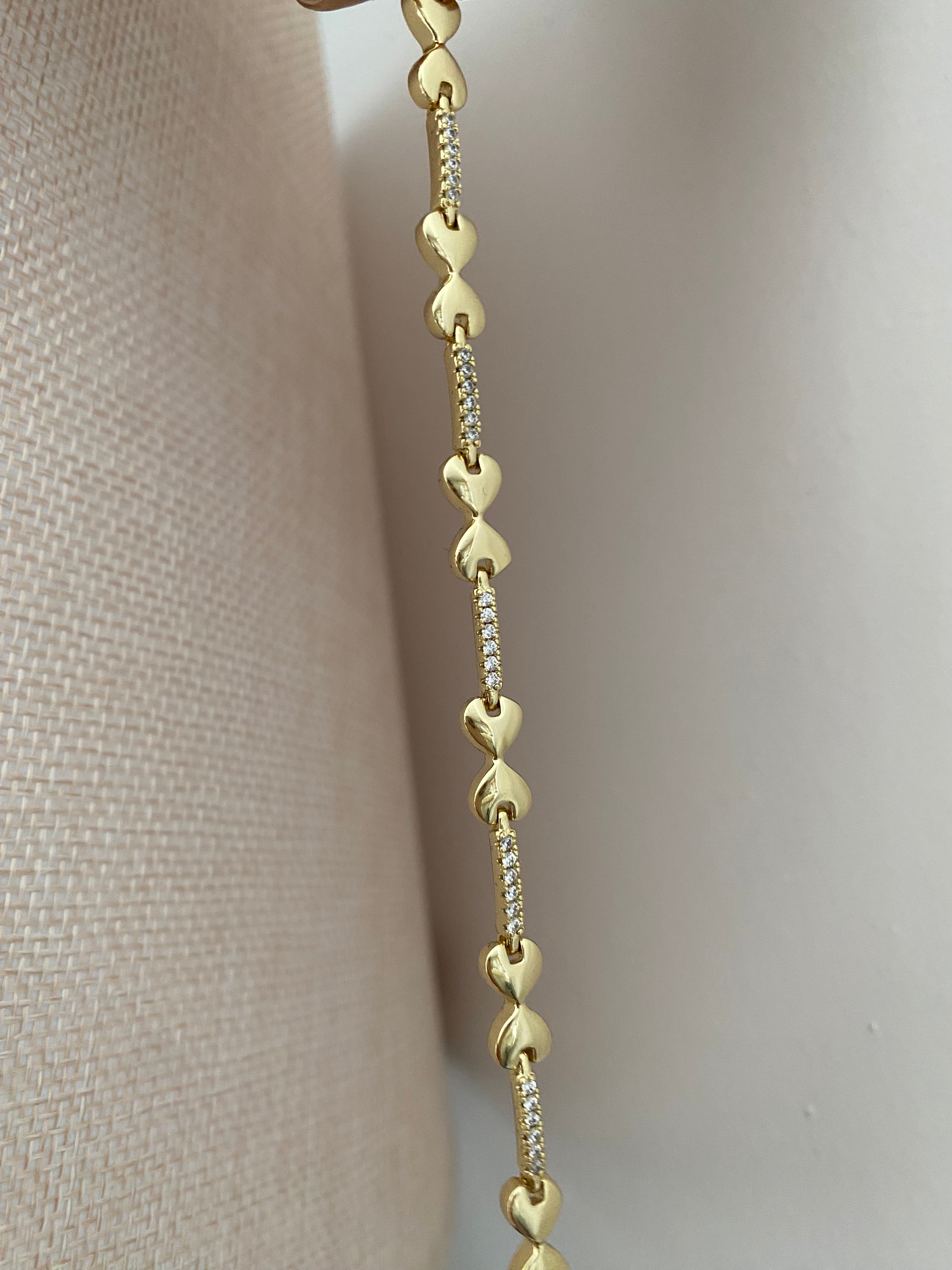 Heart way zirkon bileklik