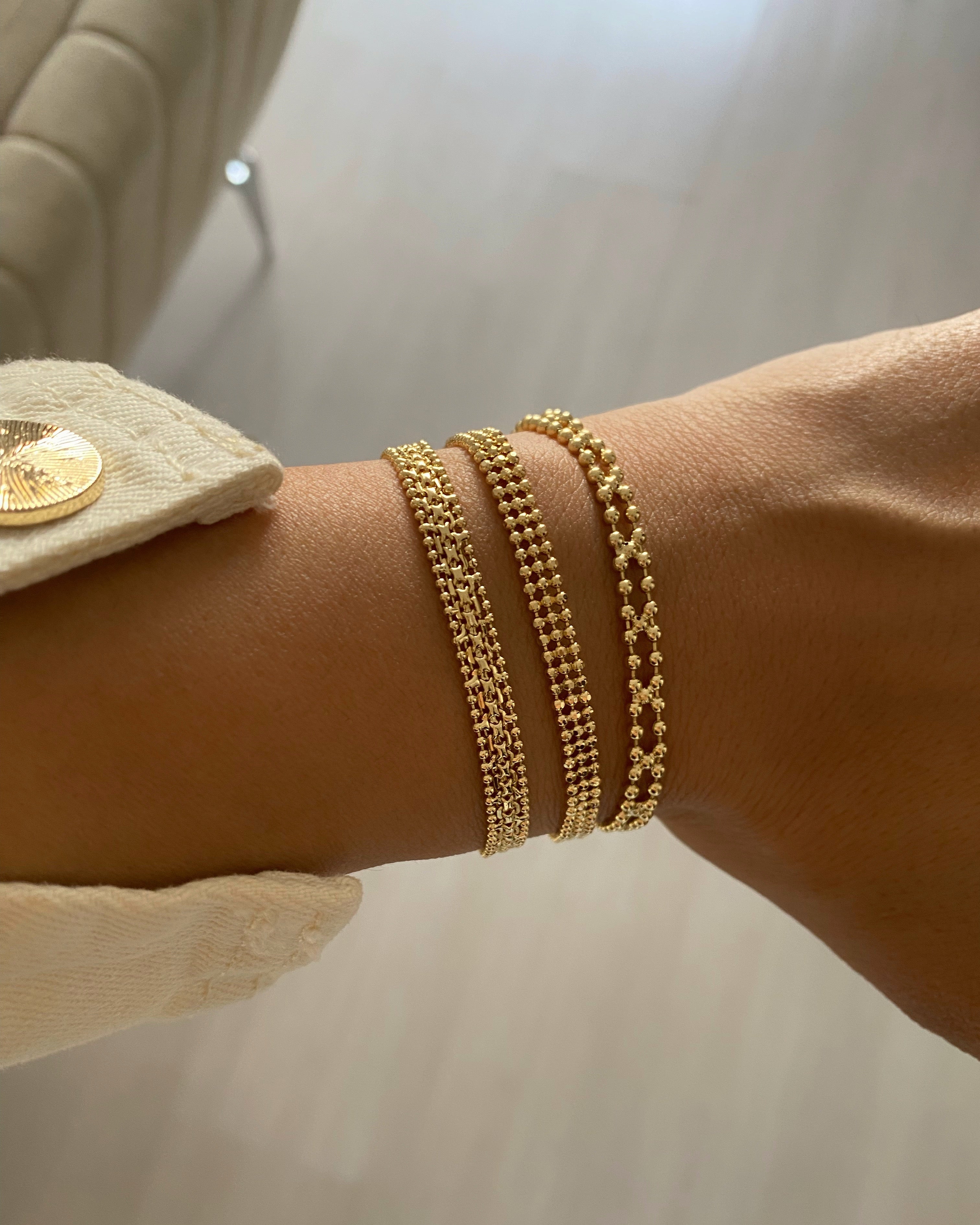 Wicker Ball Bileklikler