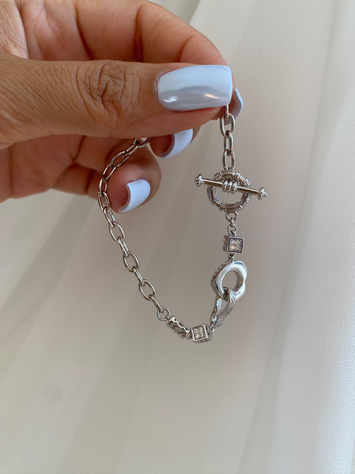 heart & lock bileklik