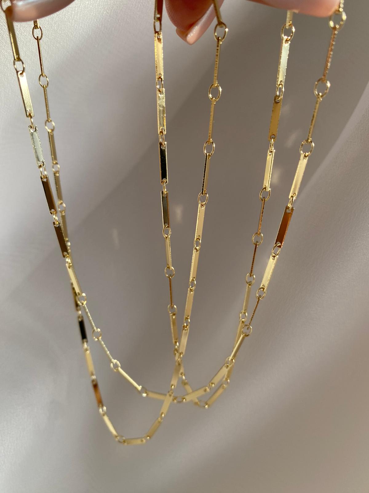 plate dolamalı kolye