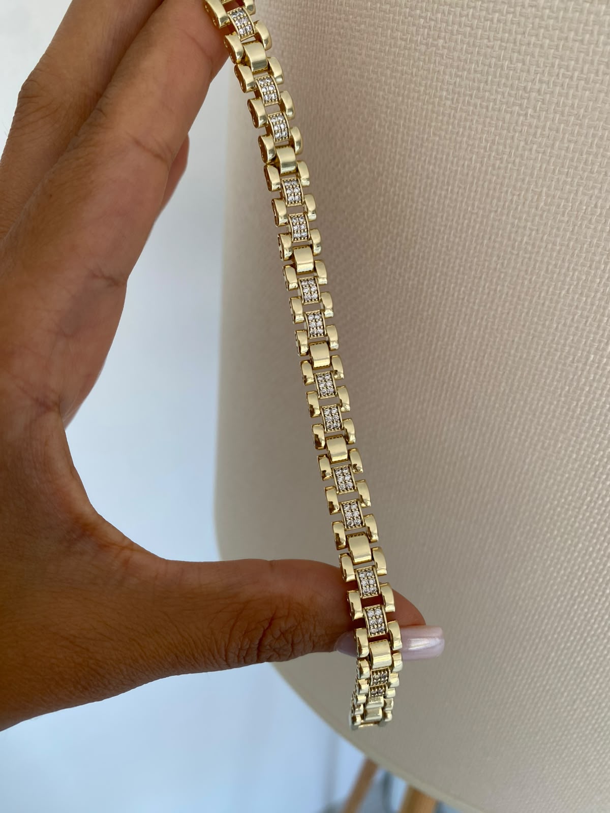 Zircon details retro bileklik