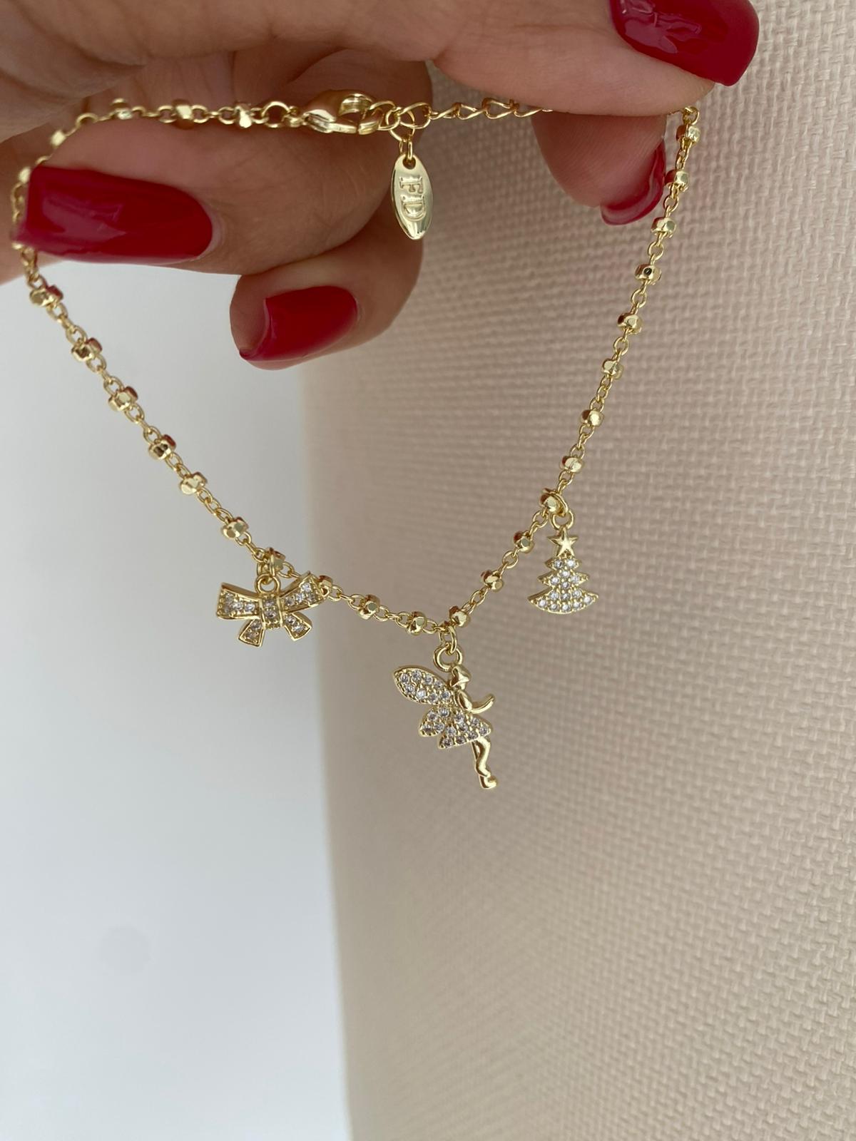 angel newyear charm bileklik