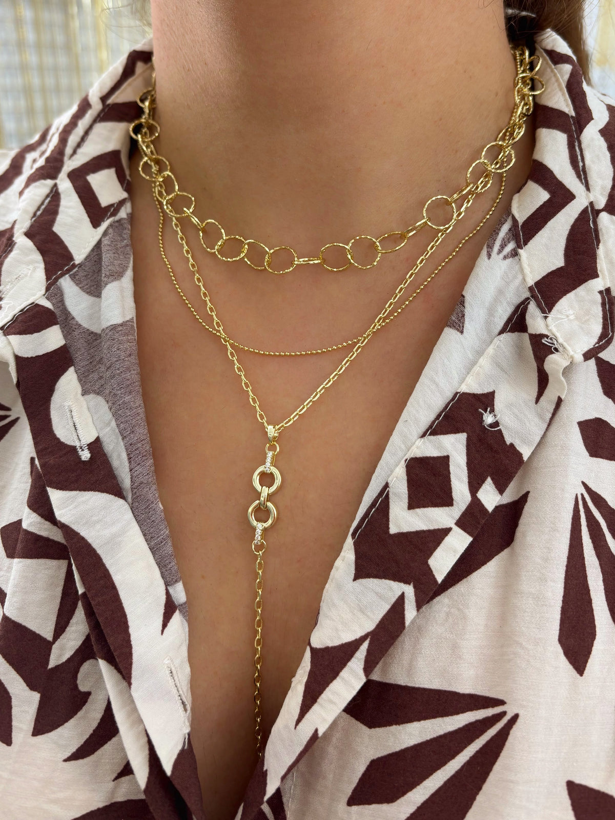 Gold leisa kolyeler