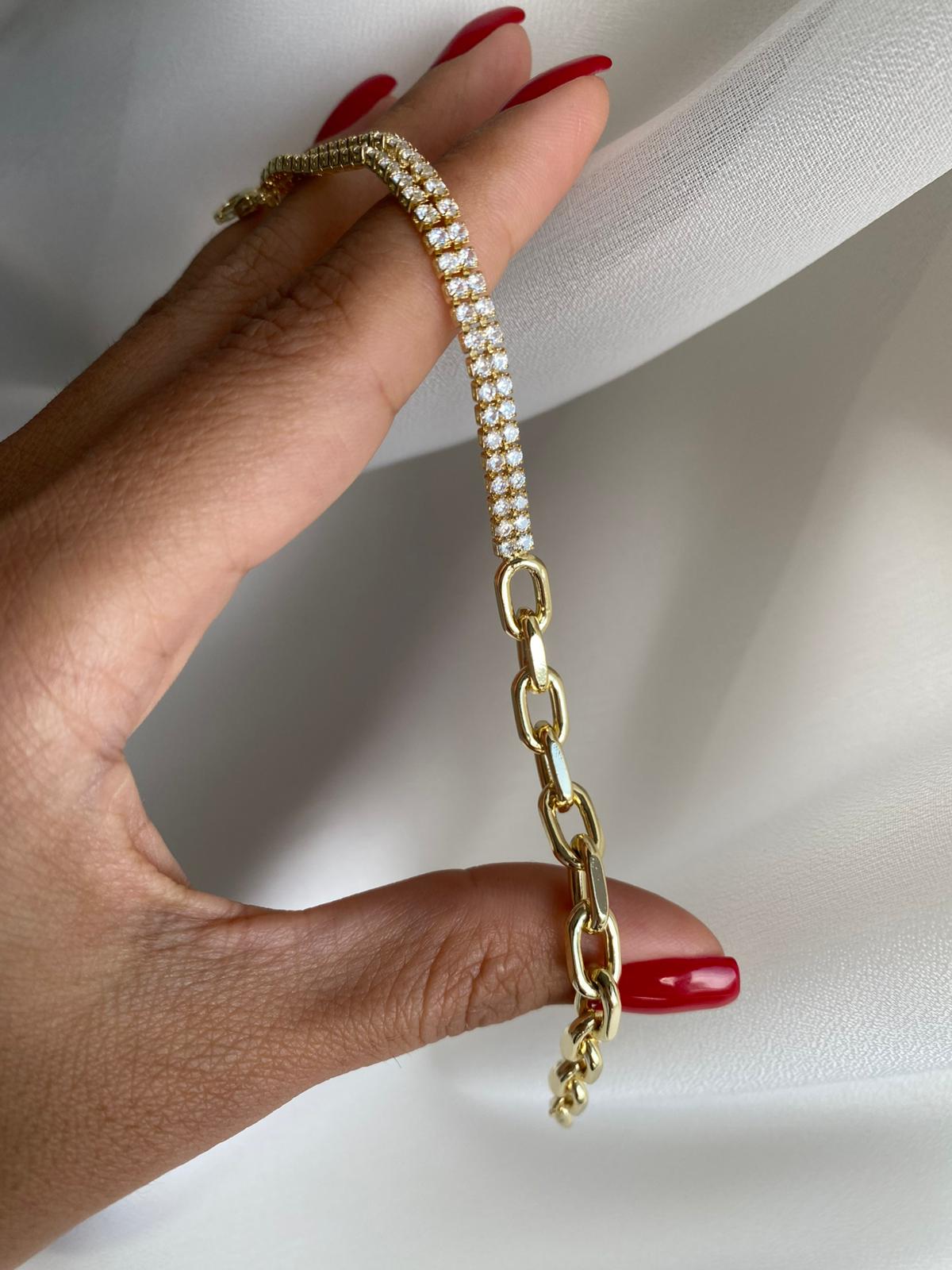 Su yolu & zincir bileklik