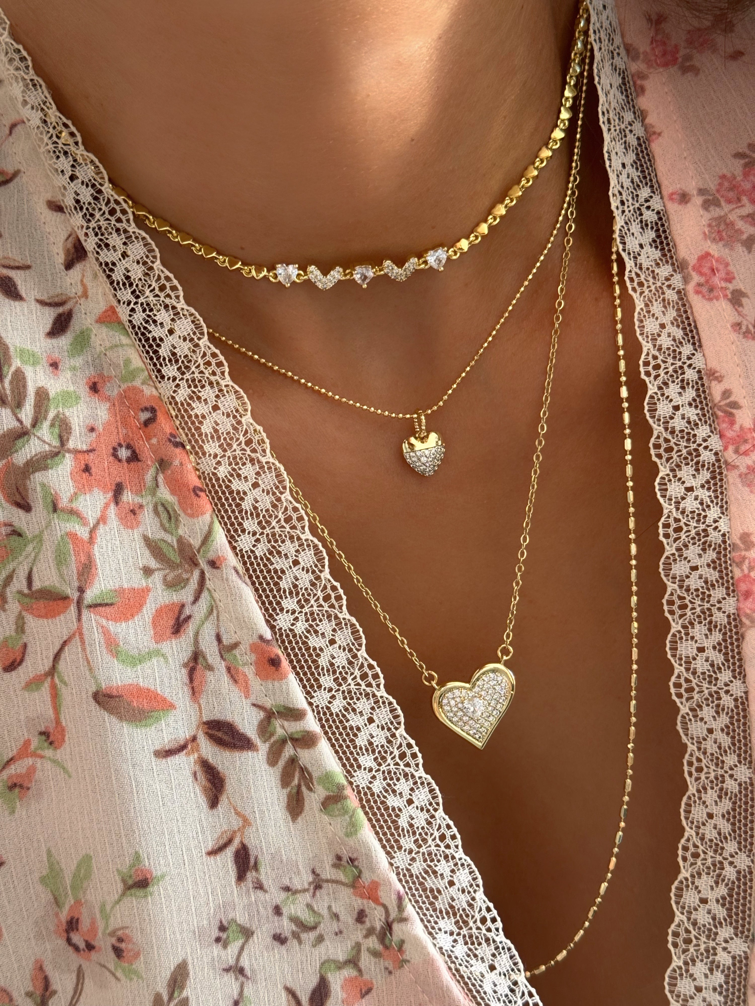 Nilera Heart Kolyeler