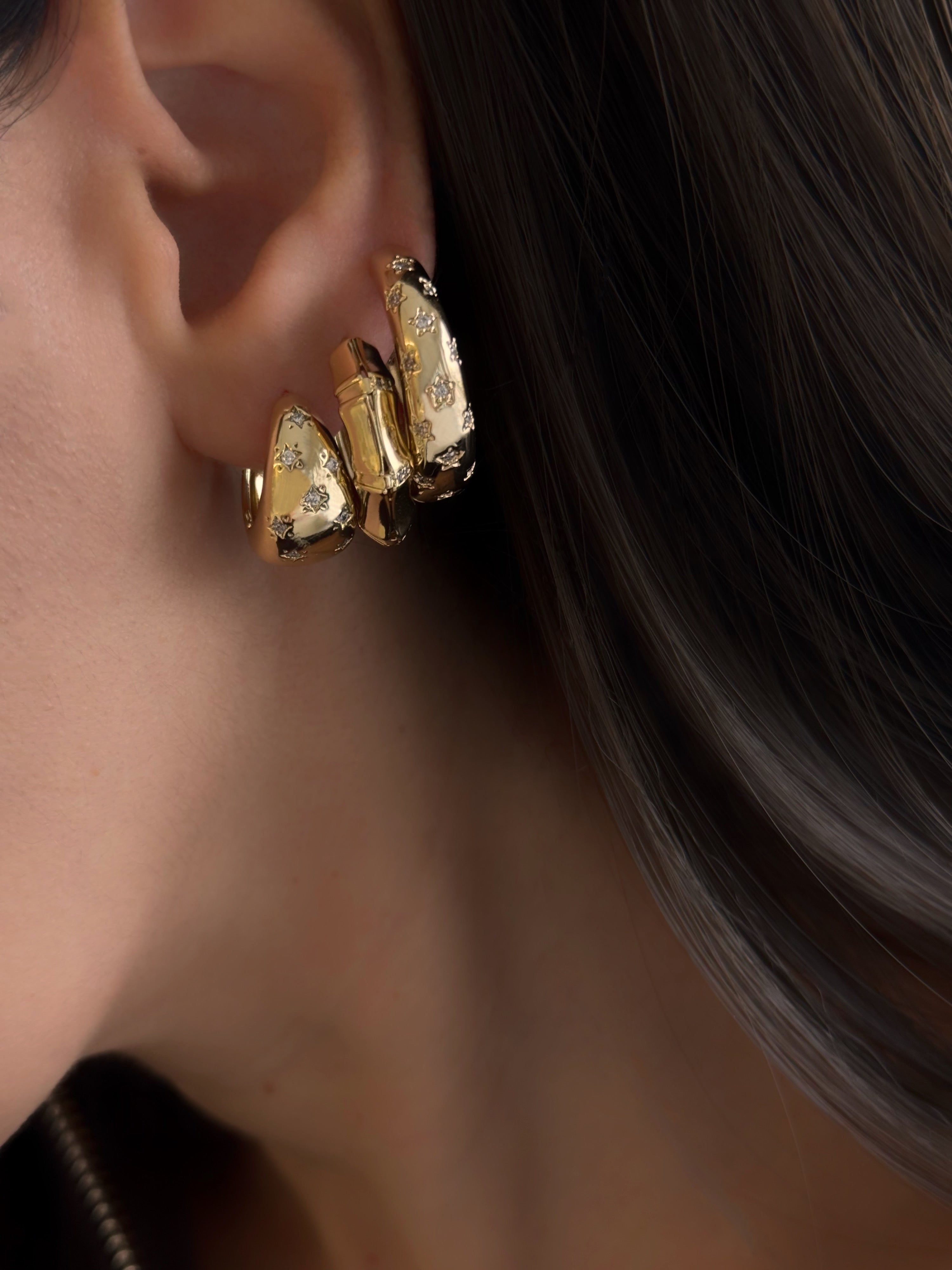 Star details küpeler