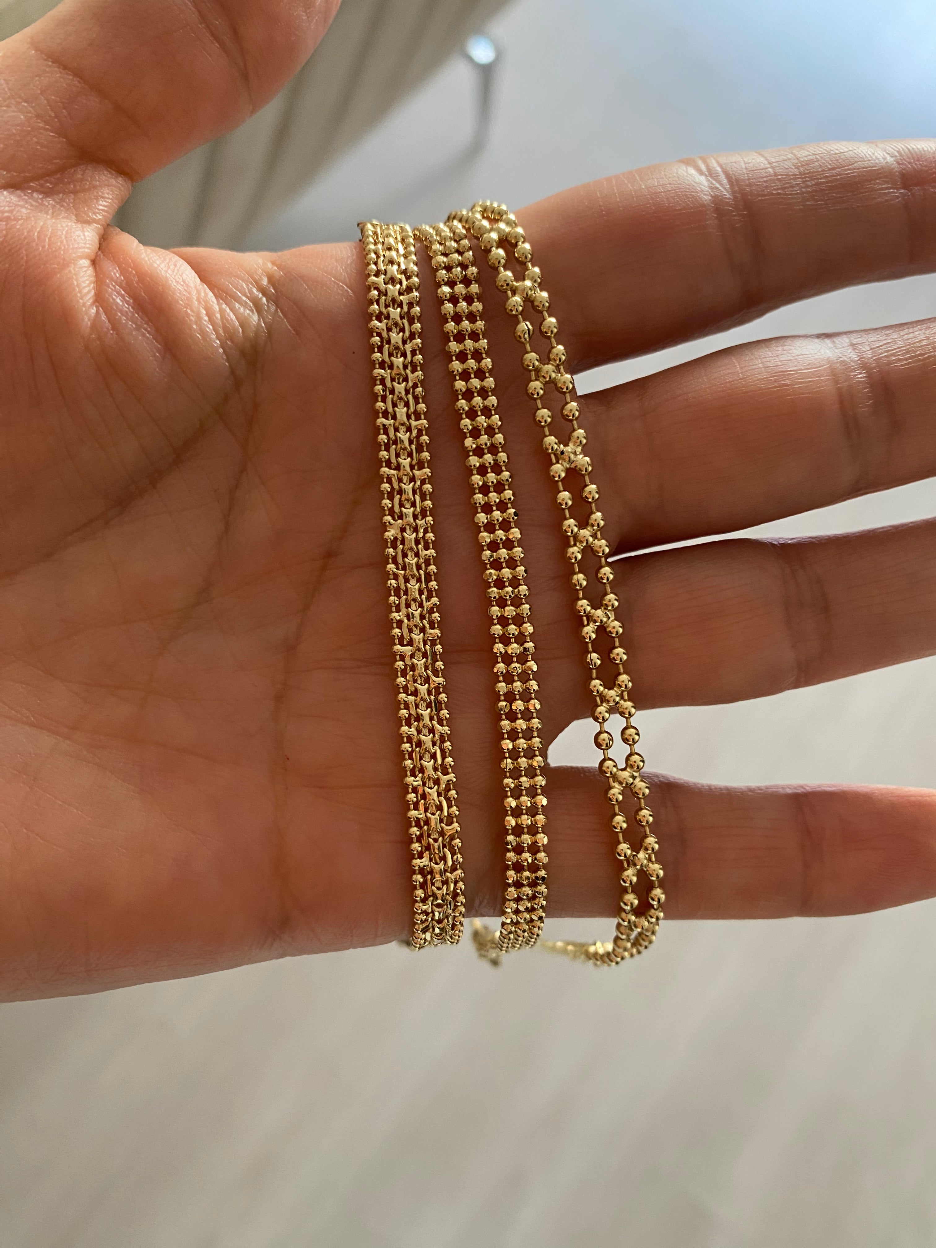 Wicker Ball Bileklikler