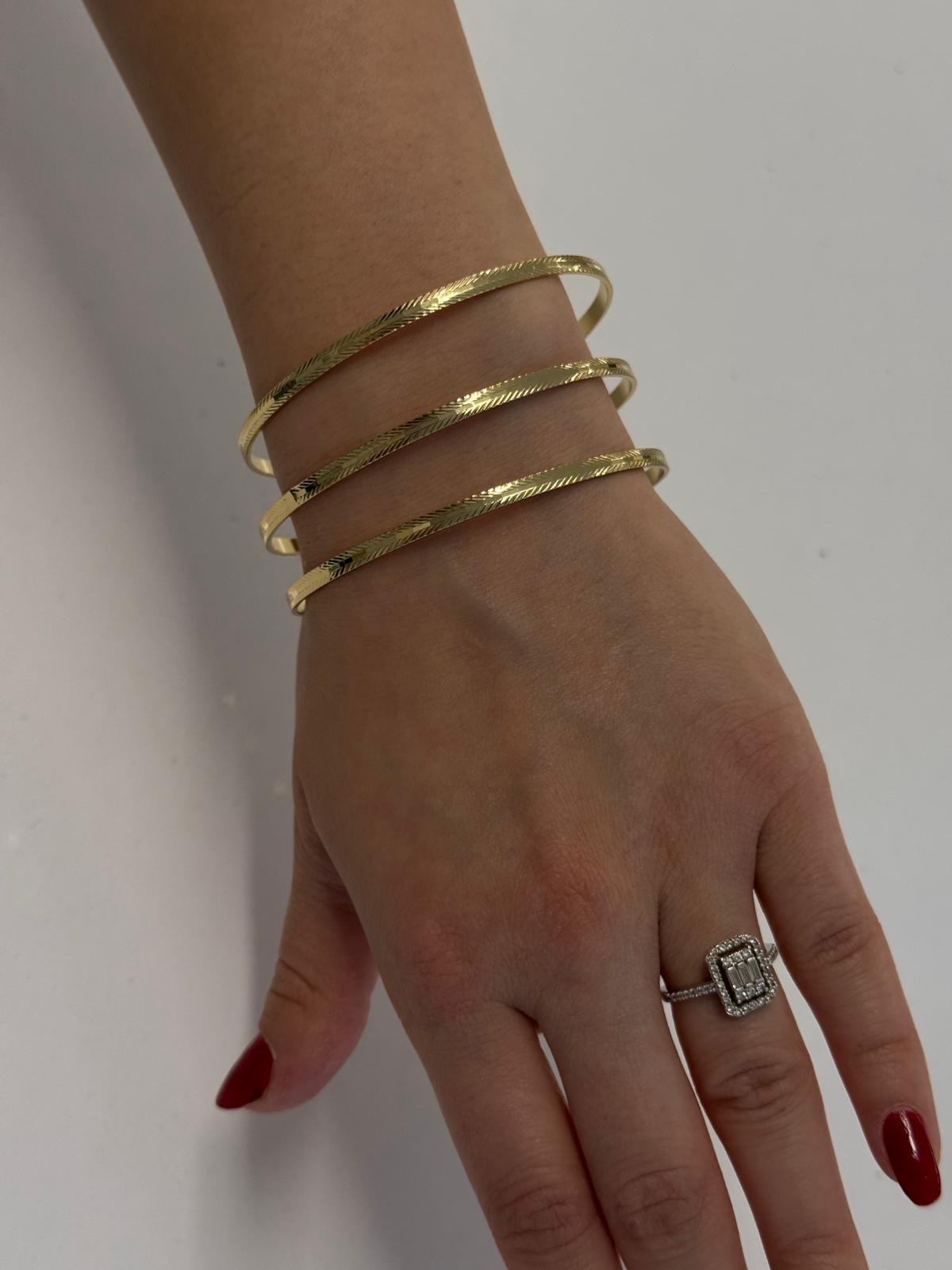 3'lü üzeri kalemli ajda bilezik