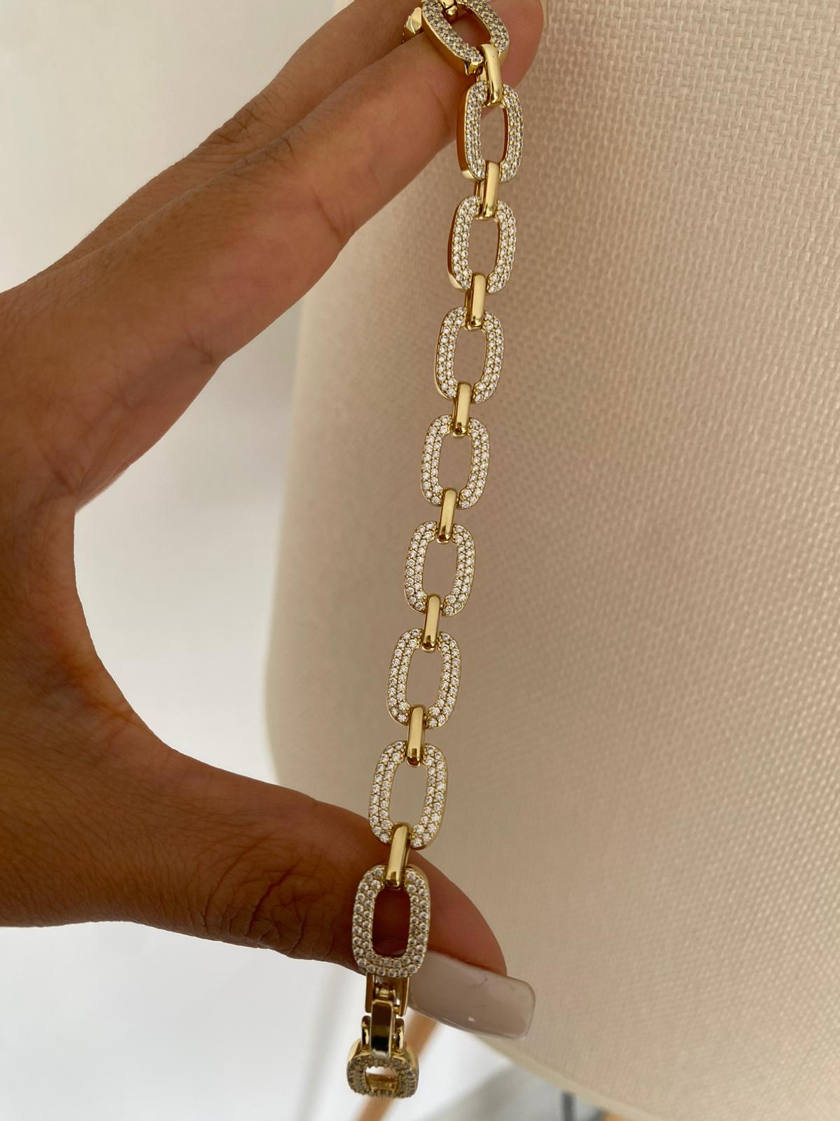 Stone zircon bileklik