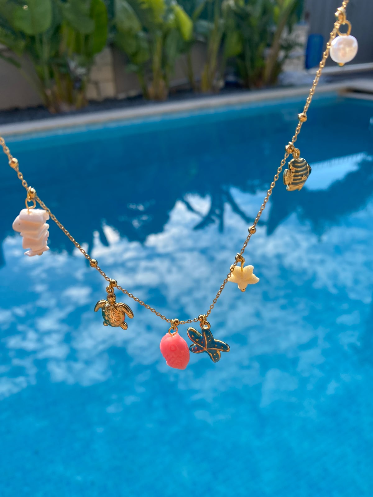 Sea figure charm kolye