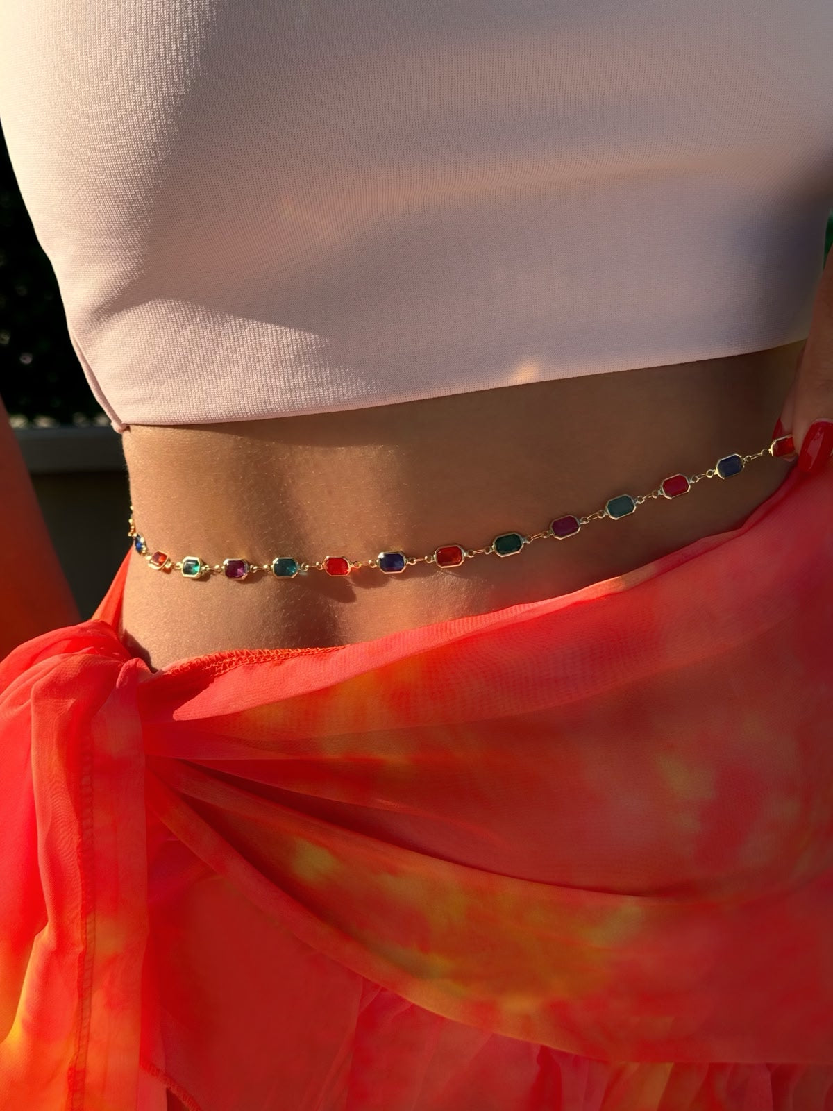 Colour bauget bel zinciri