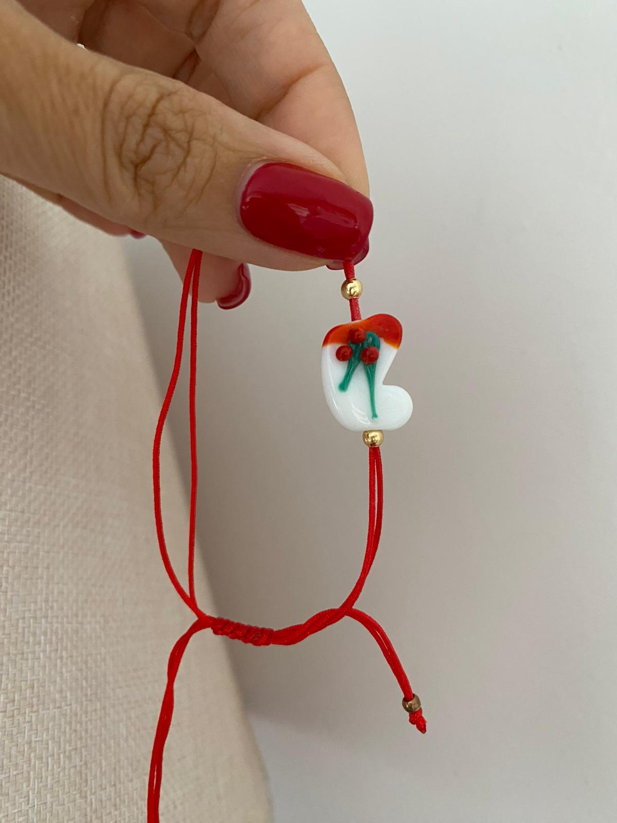 white kokina bileklik