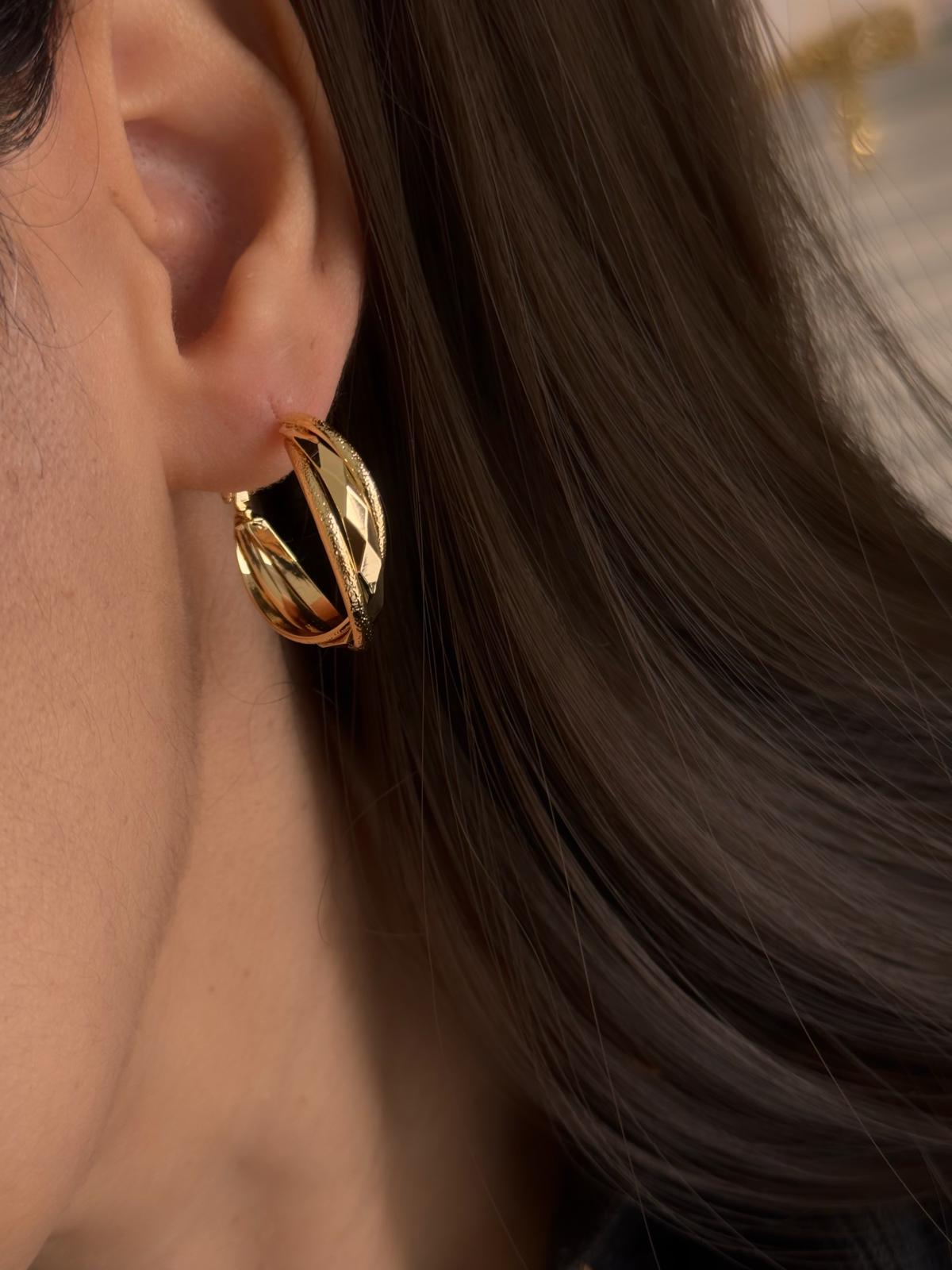 Gold küpe