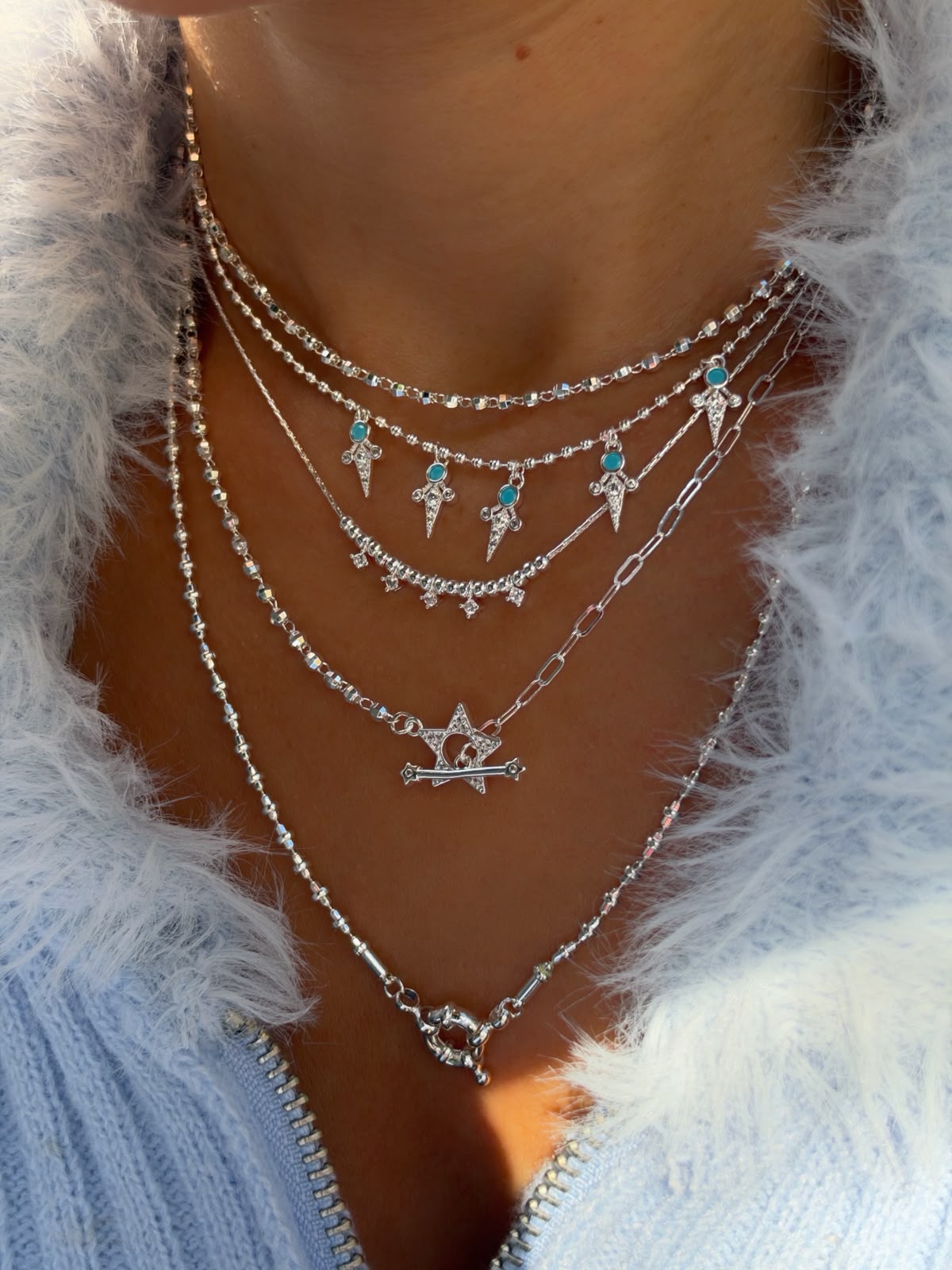 Alora silver kolyeler
