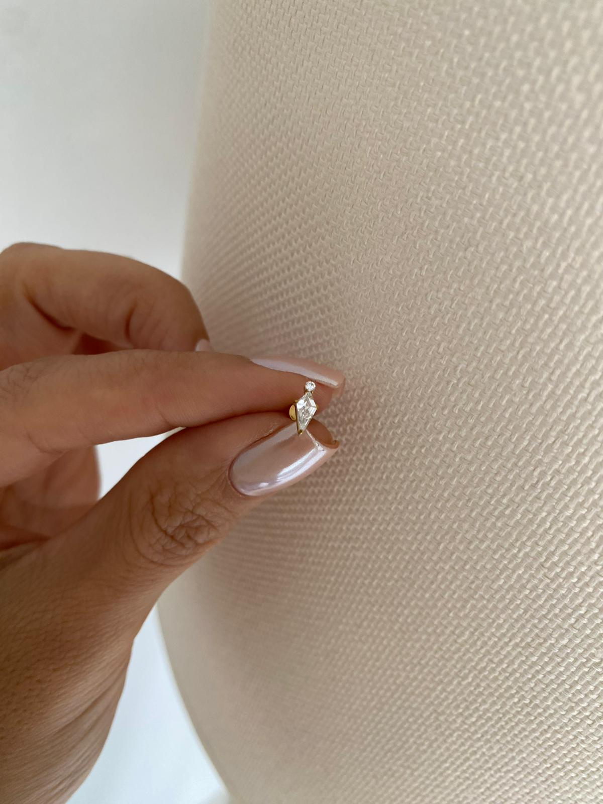 Damy tragus titanium küpe