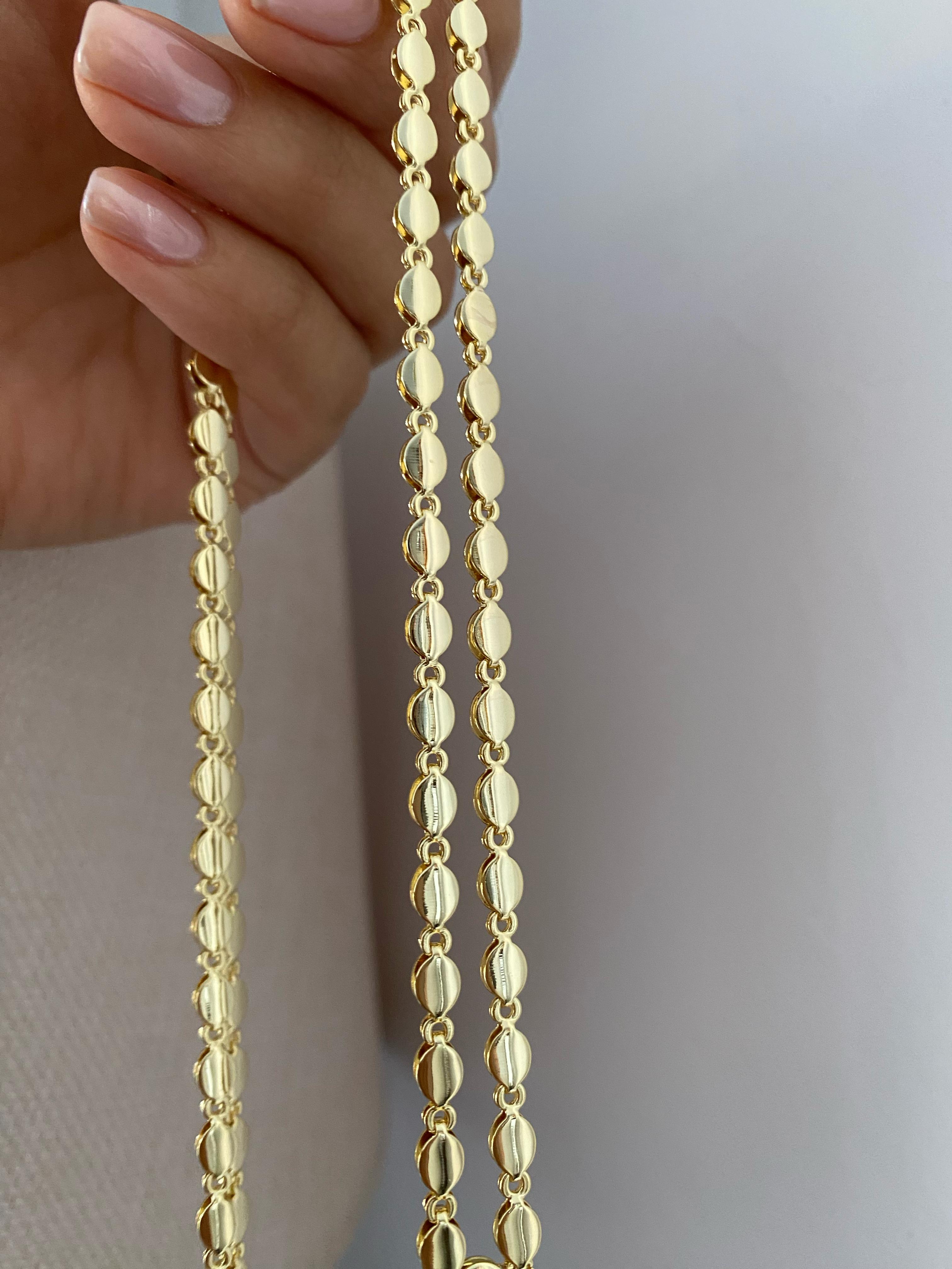 Pul Dolamalı Uzun Kolye