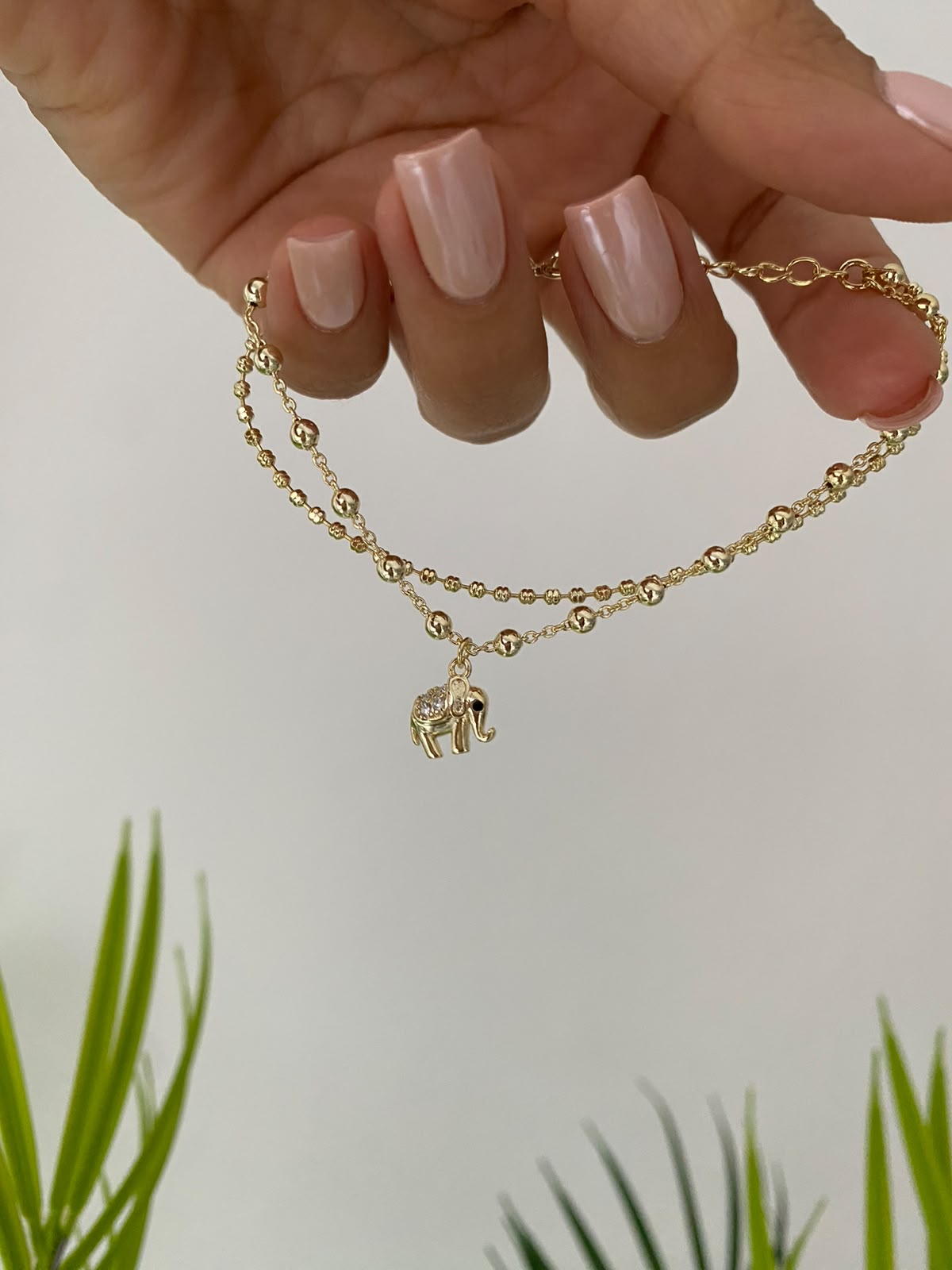 Elephant & dorica ikili birleşik bileklik