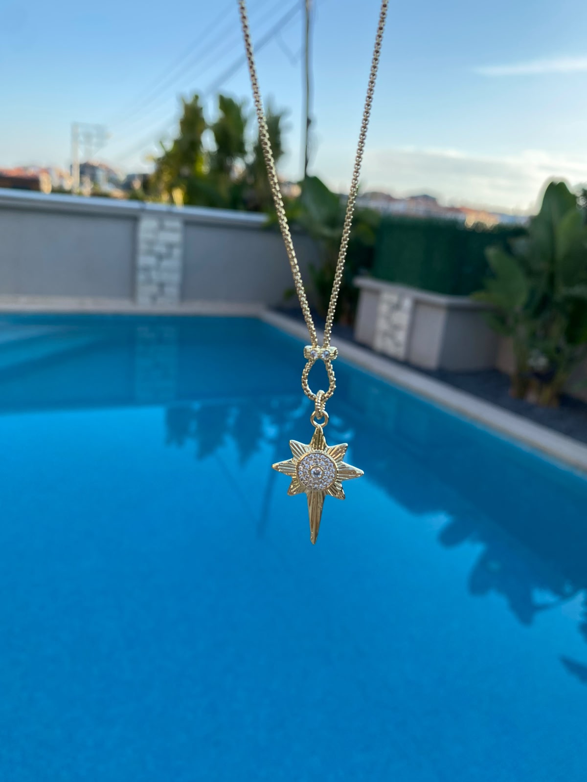 North star uzun kolye
