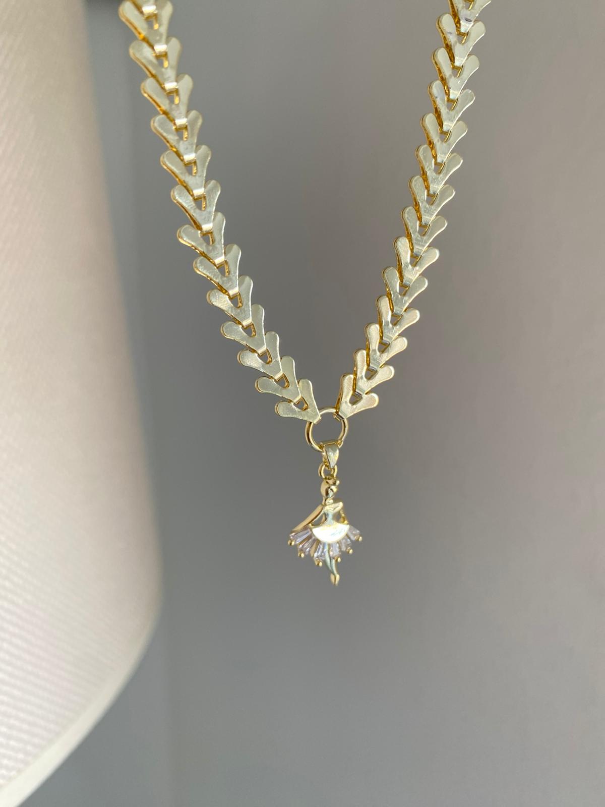 Ballerina kılçık choker