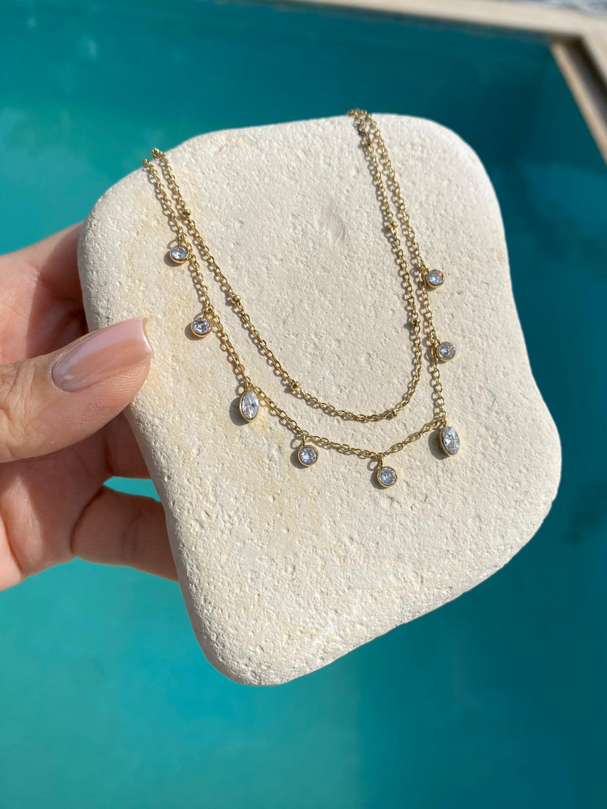 Stones Sallantılı ikili birleşik halhal