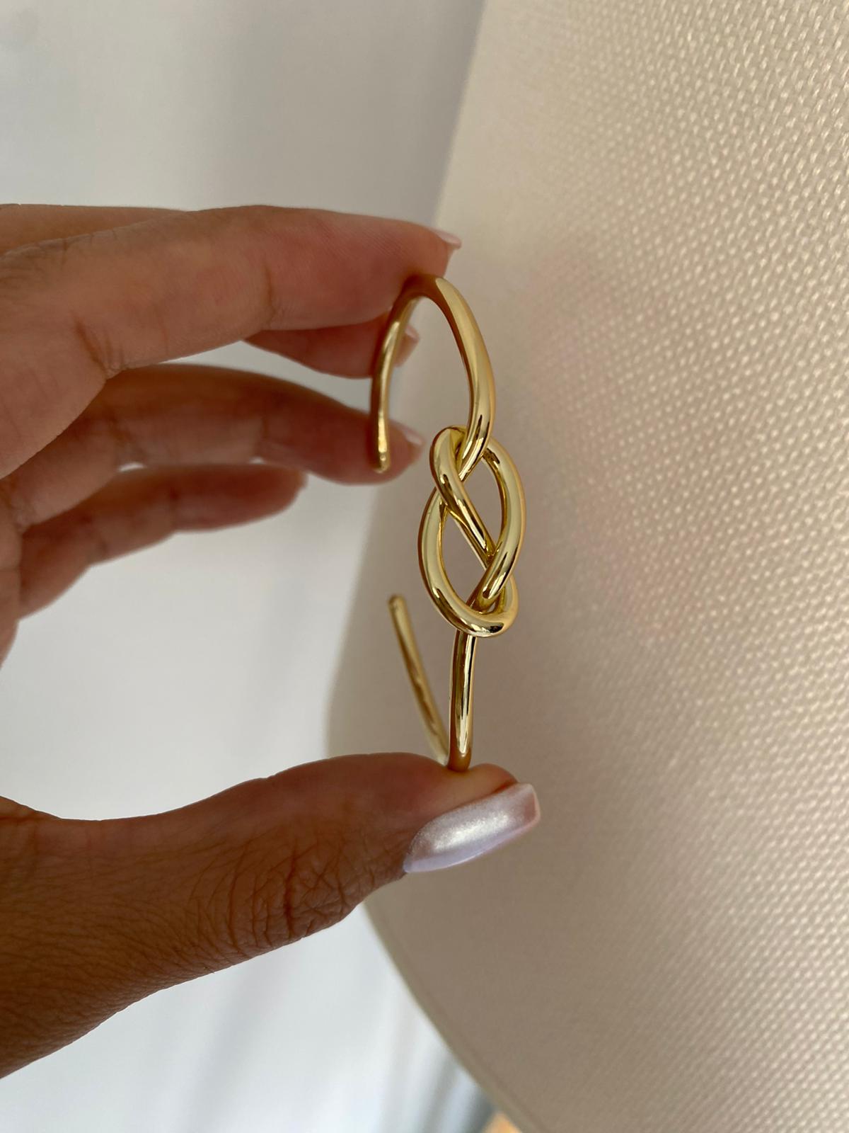 düğüm gold kelepçe