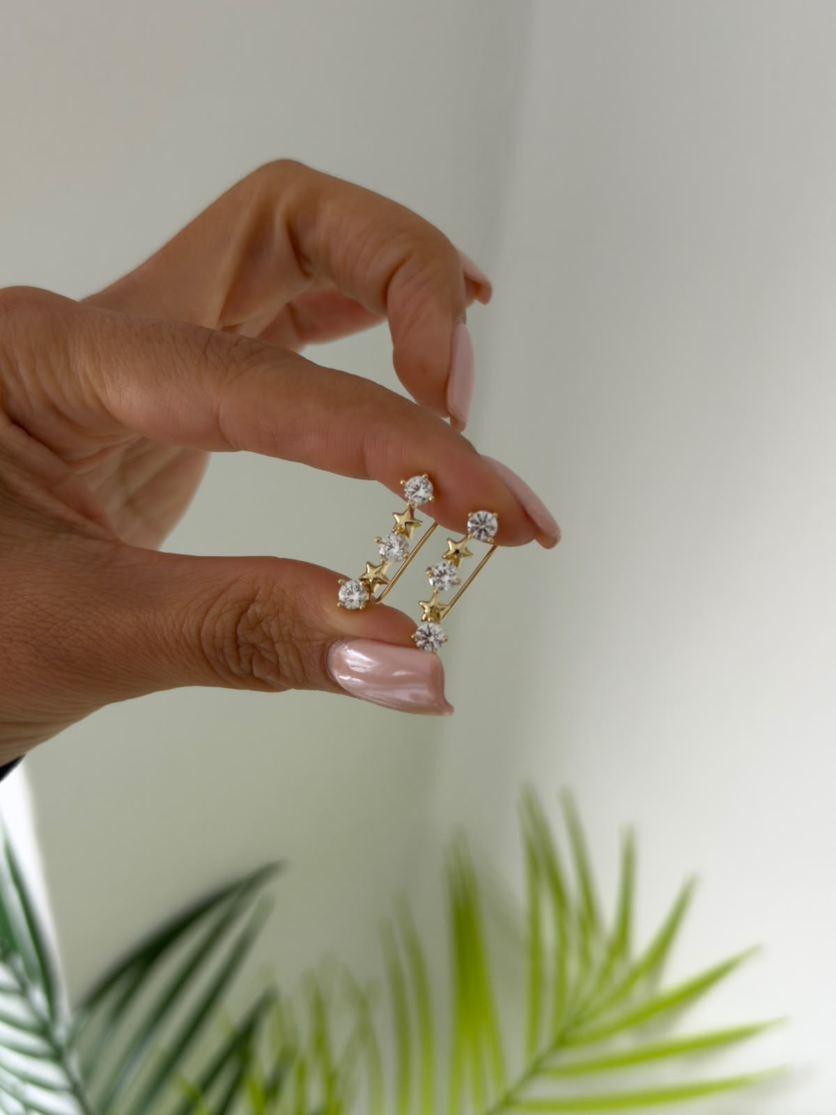 Star stone küpe