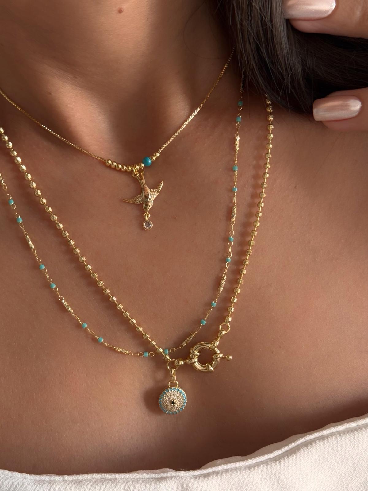 birds blues kolyeler