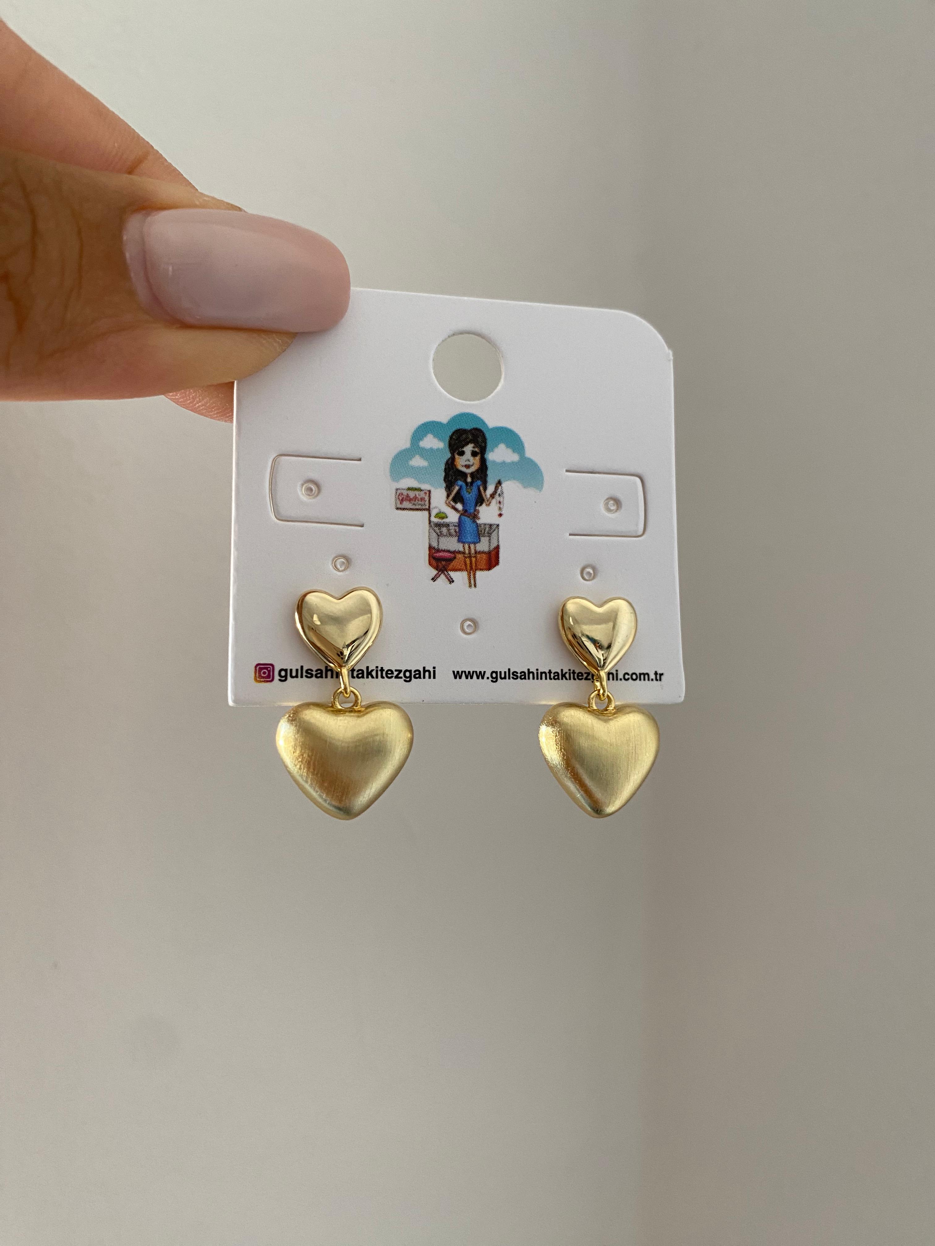 Two Heart Küpe