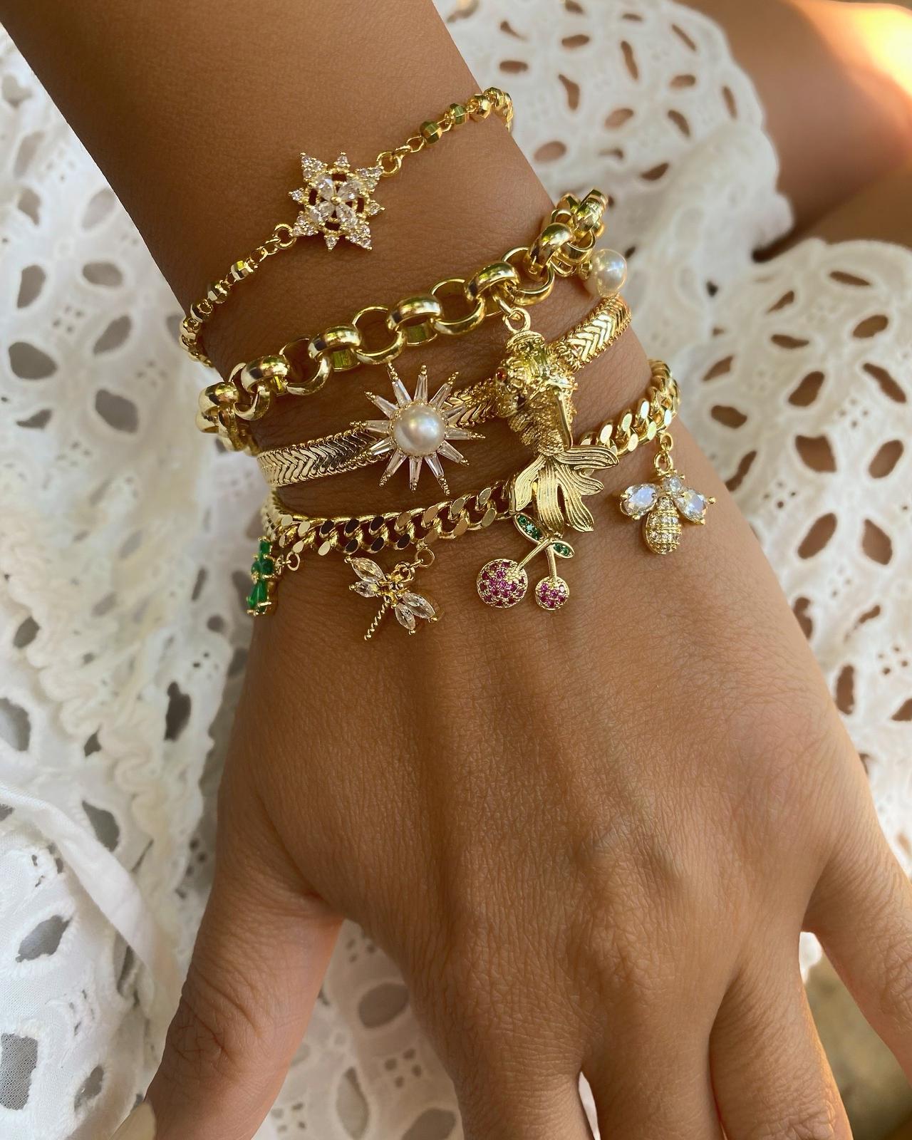 Star Fish Charm bileklikler