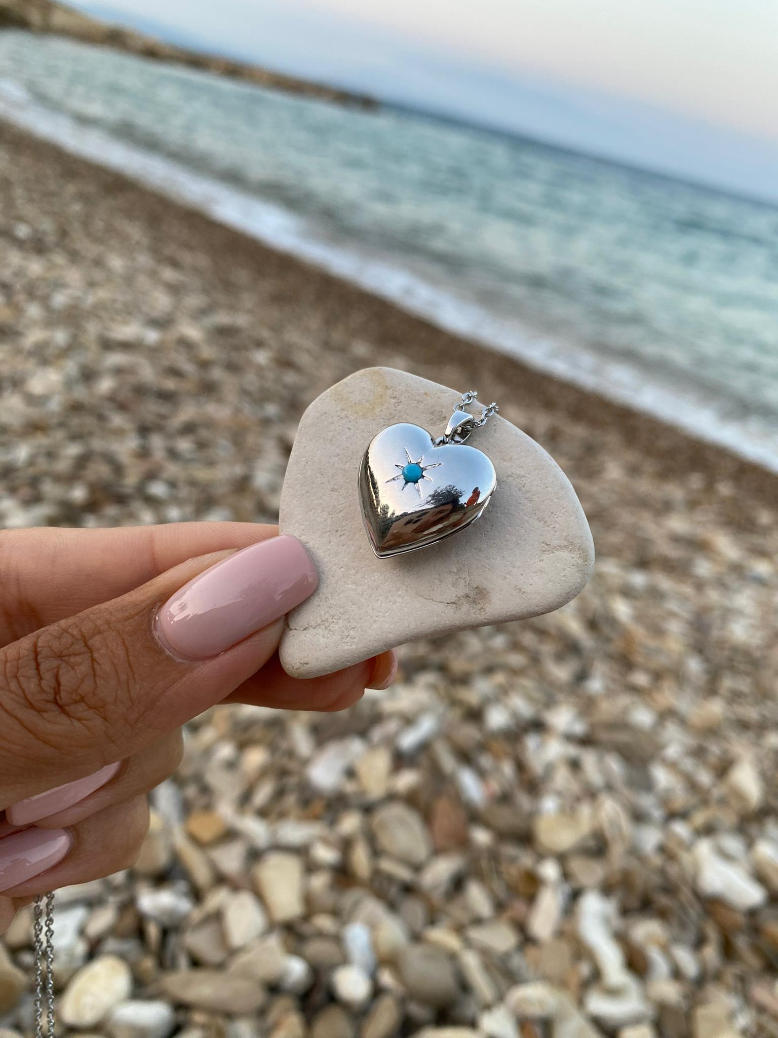 Darell Heart Kısa Kolyeler