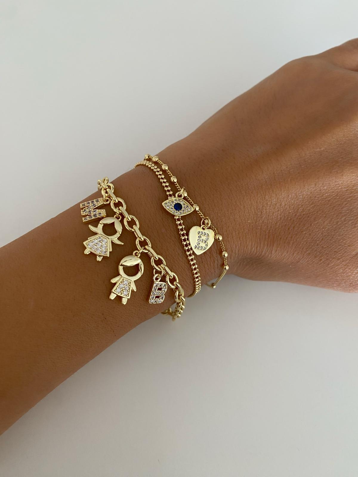 SYMBOL HARF BİLEKLİKLER