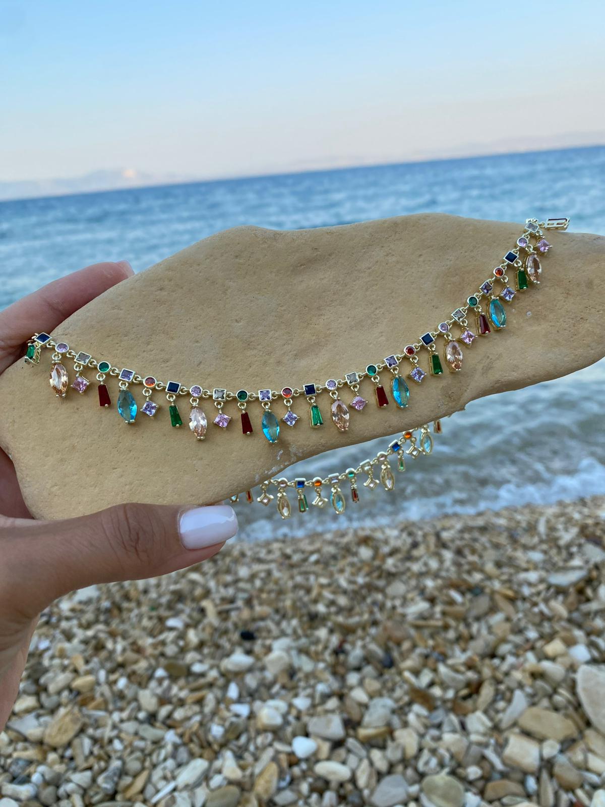 Colours Stone Choker