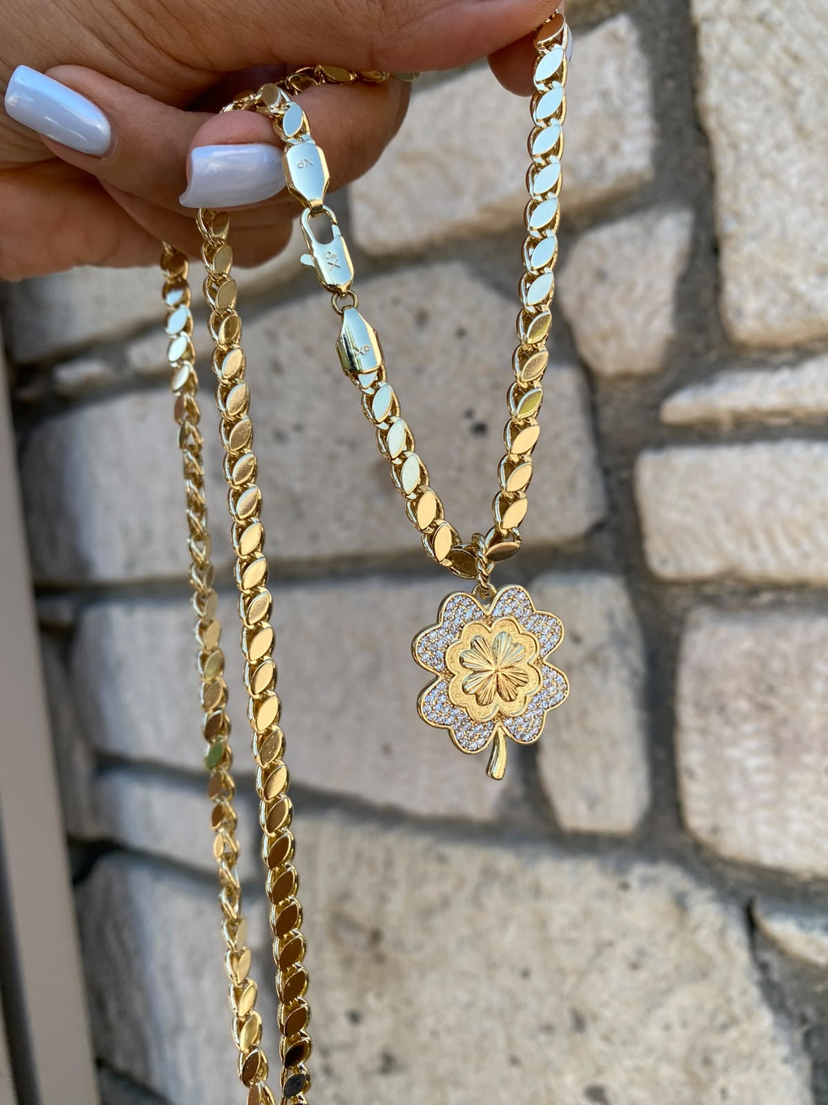 Clover arpa kolye