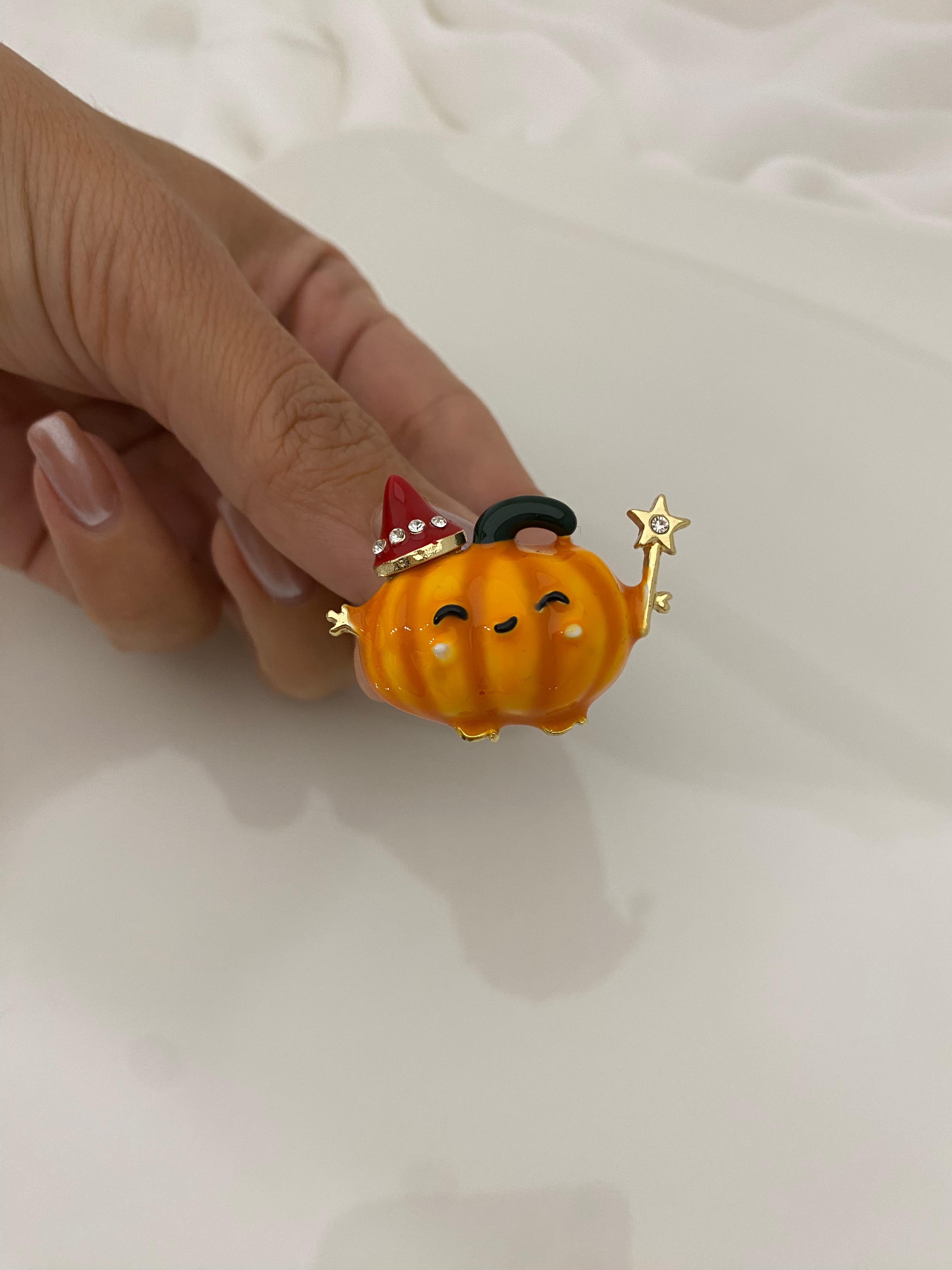 Pumpkin Broş