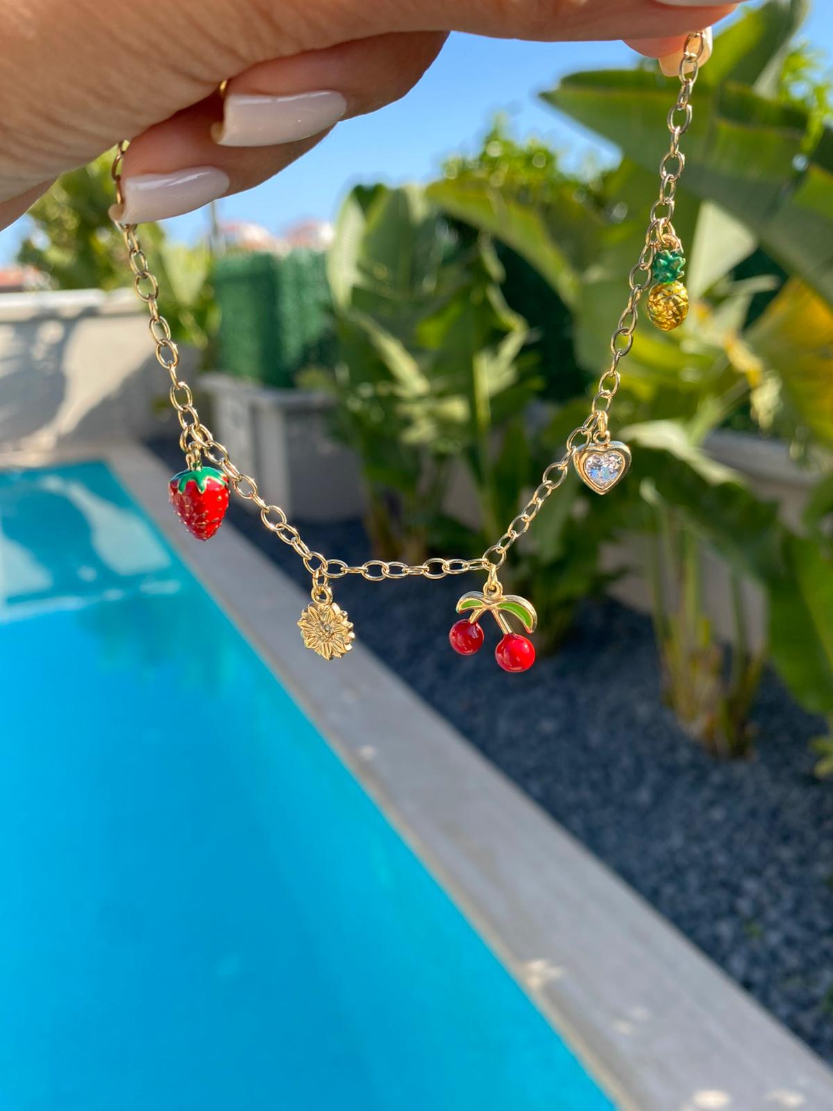 Cherry Charm halhal