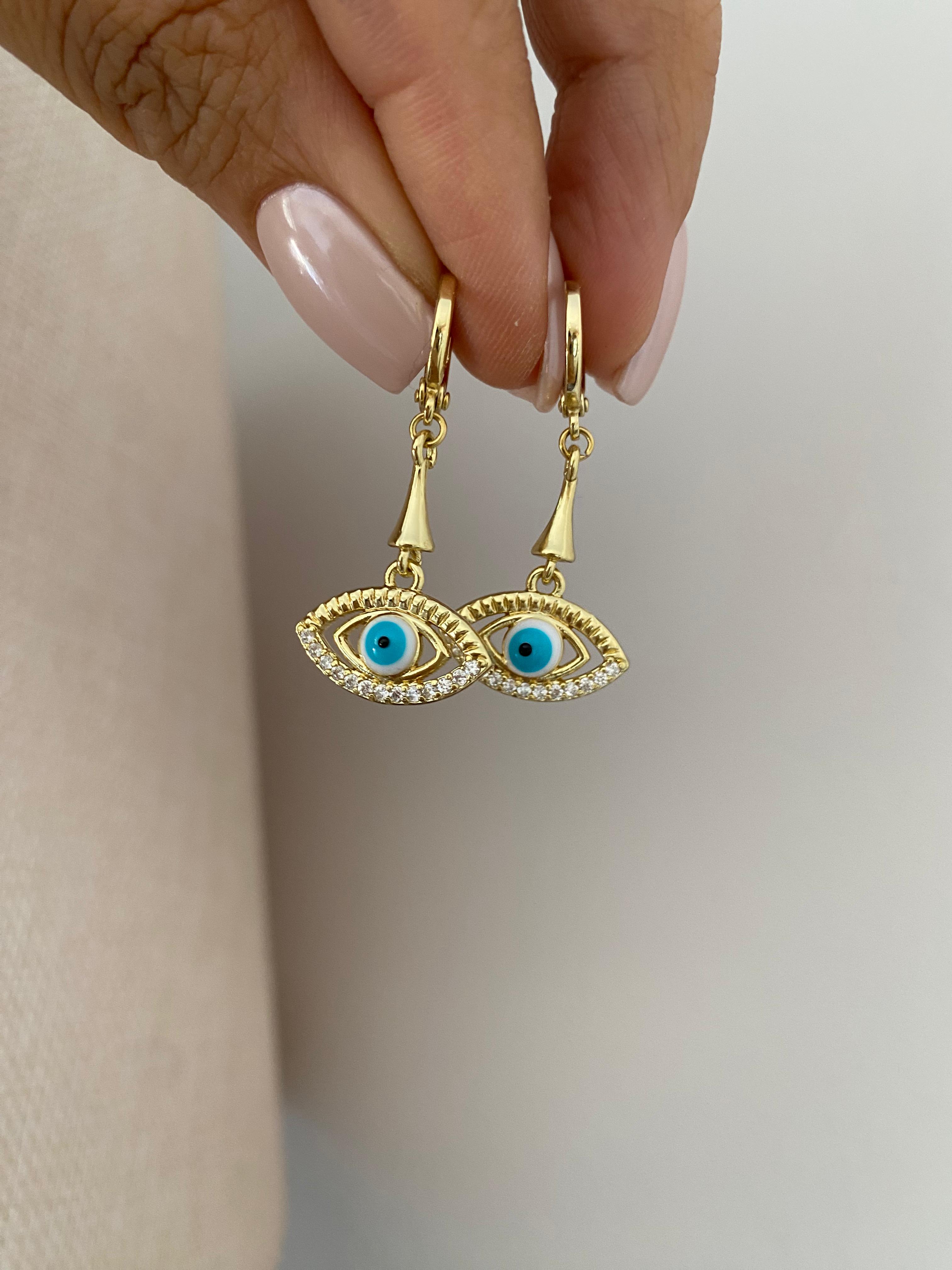 Blues Eye Küpe