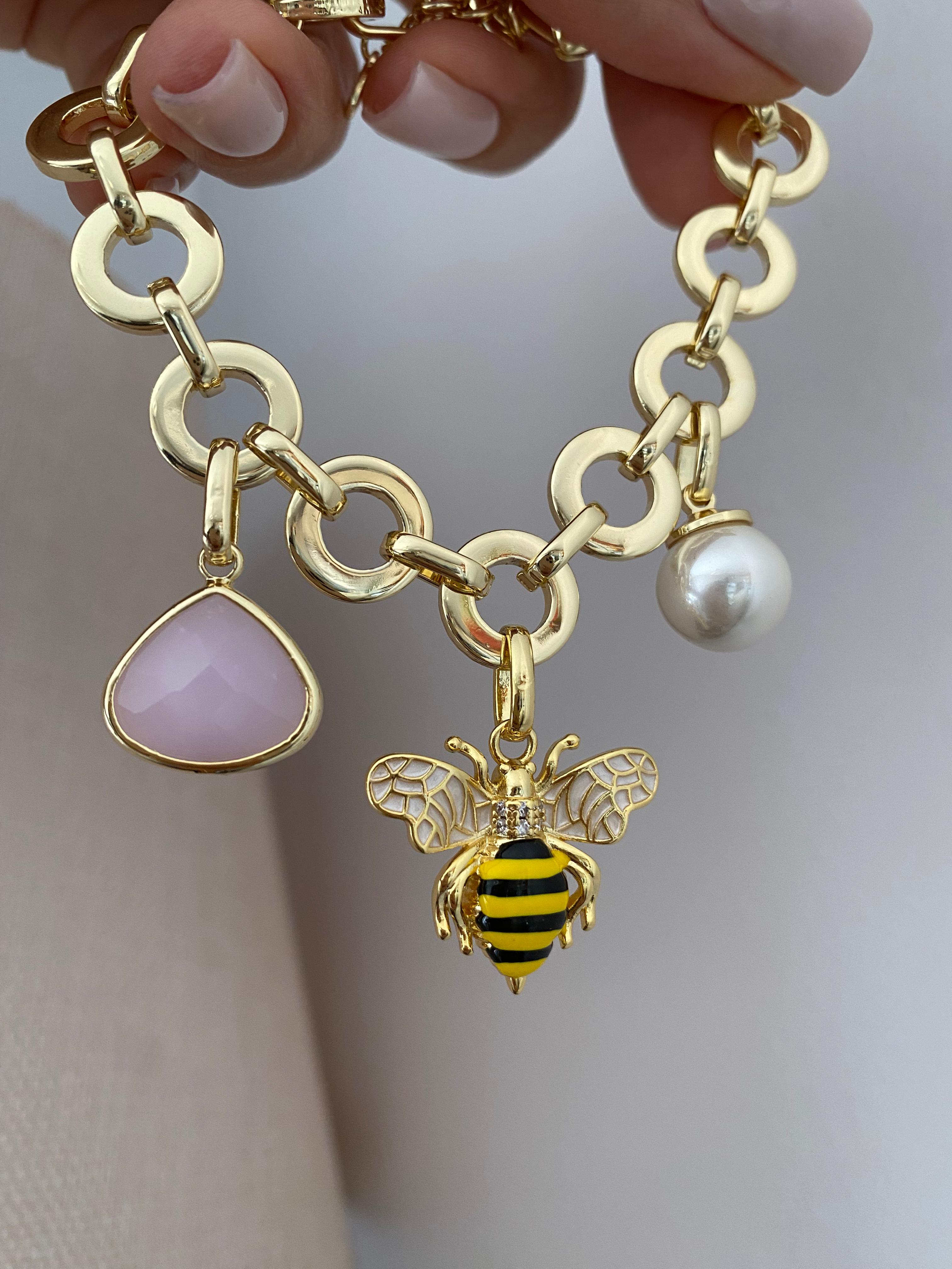 Bee Yellows Bileklik