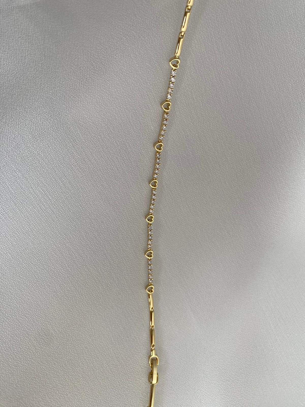 Heart Details Bileklik